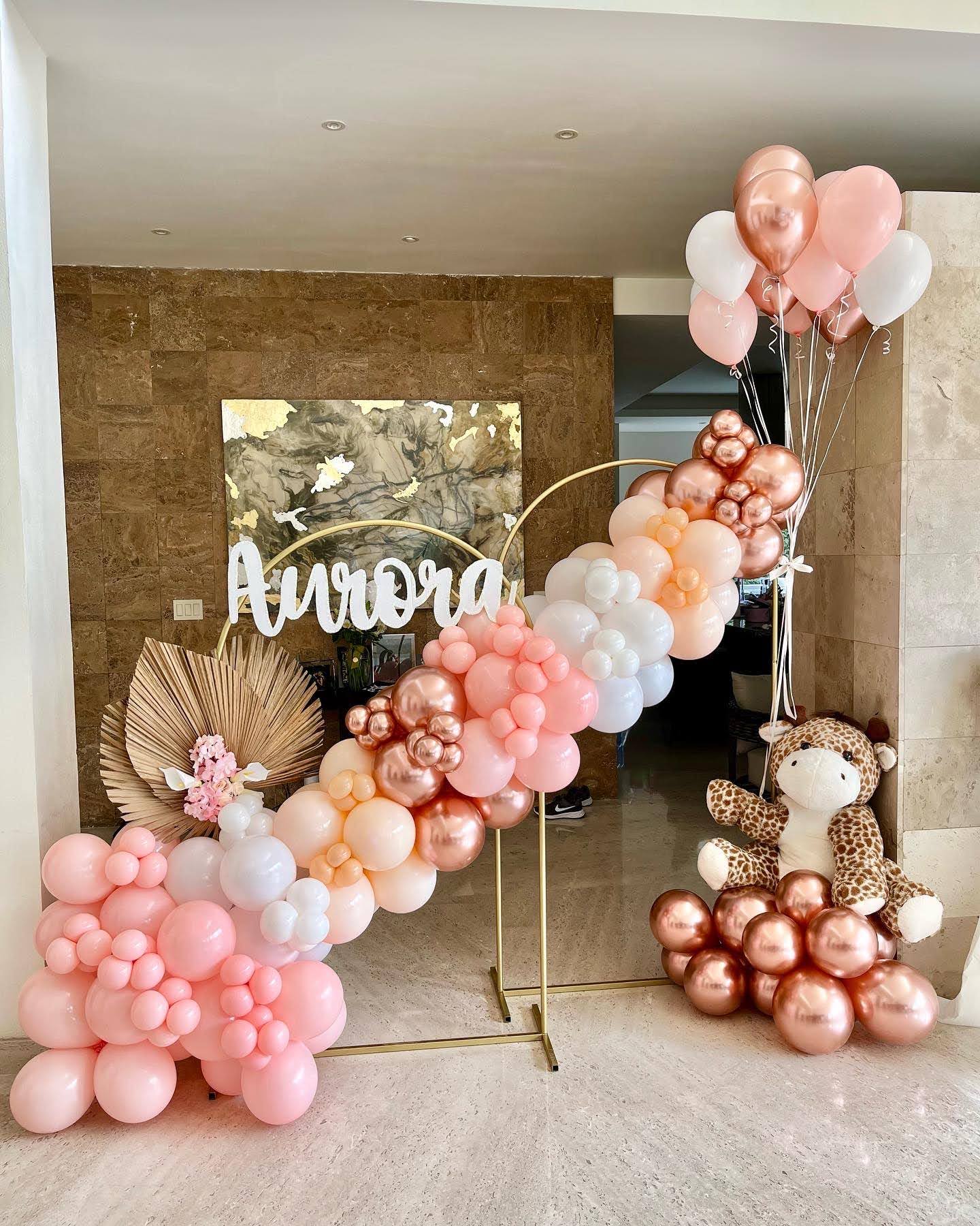 Set 2 Arcos + Globos Helio