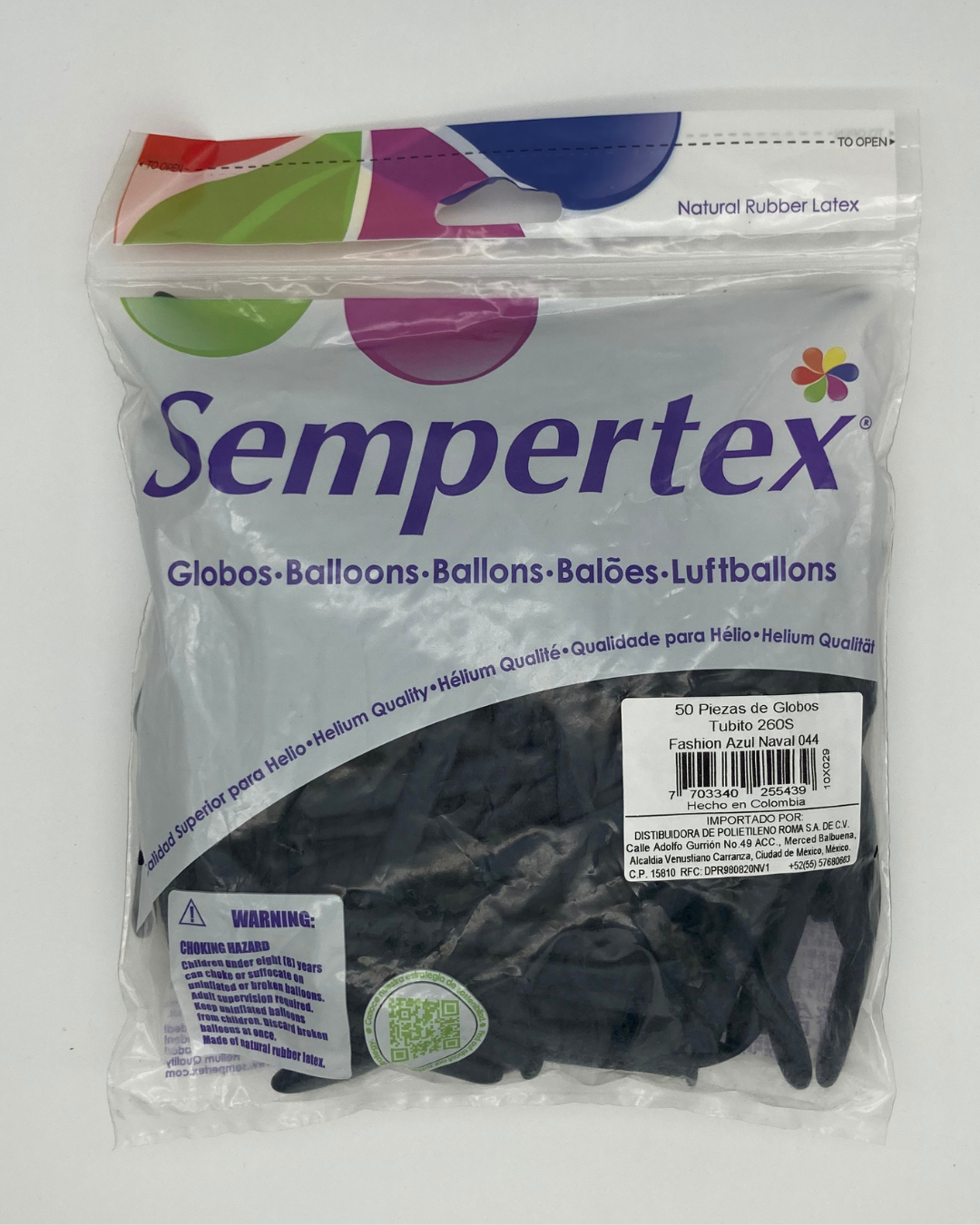 Fashion Azul Naval T260 (Bolsa 50pzs) Sempertex