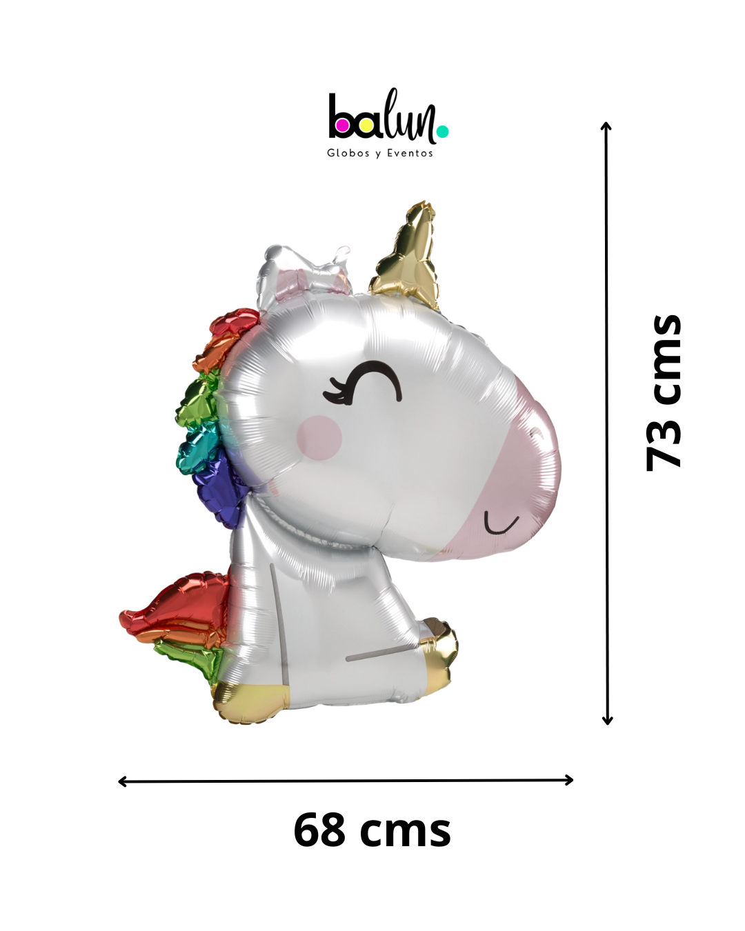 Satin Sitting Unicorn 27" Anagram