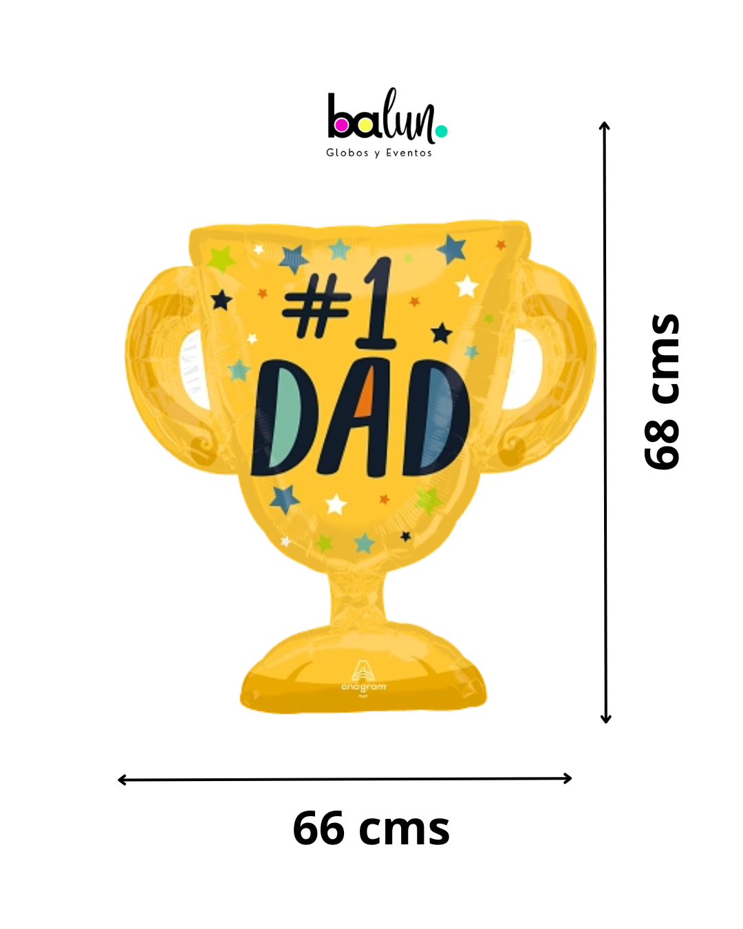 #1 Dad Trophy Anagram