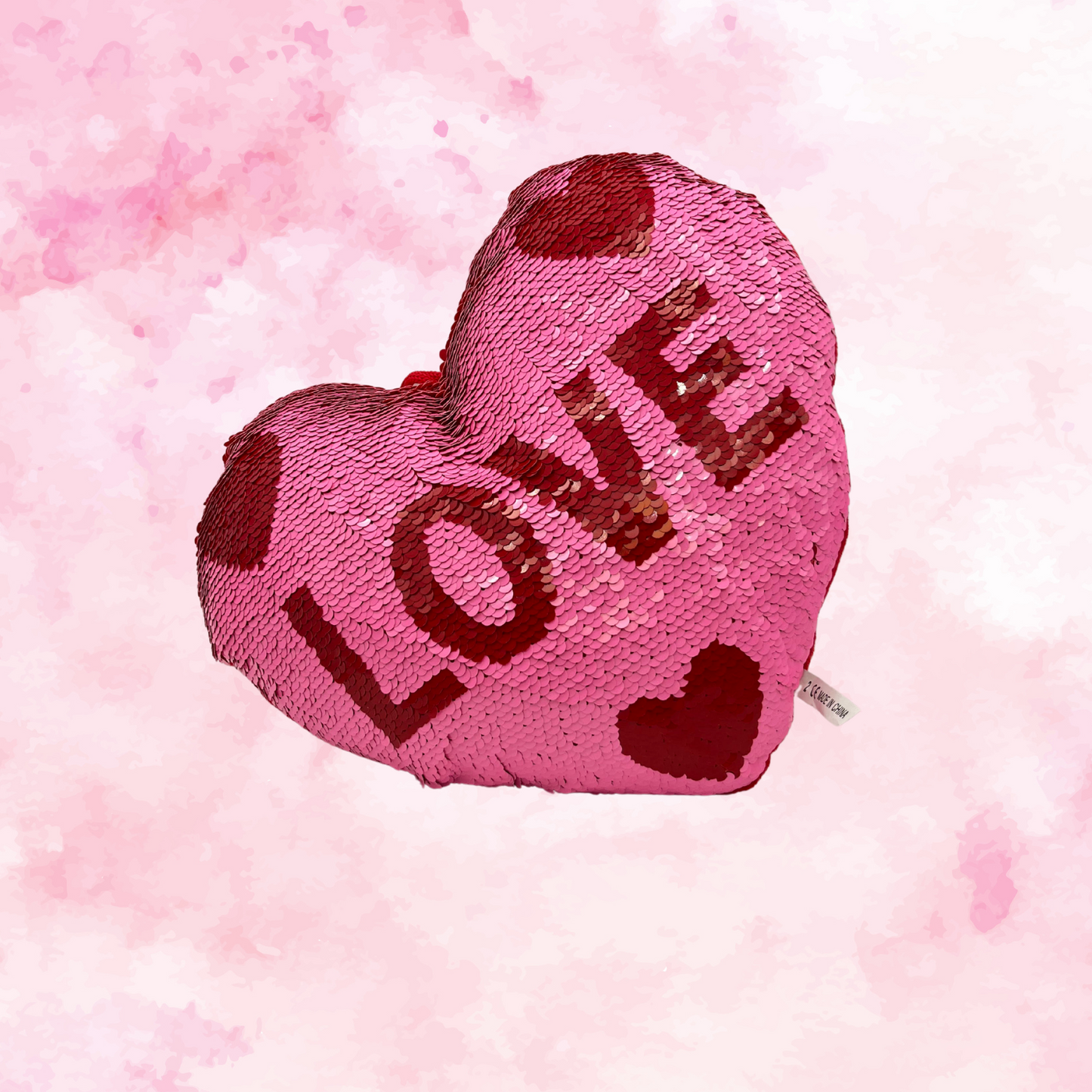 Peluche Corazón Lentejuela