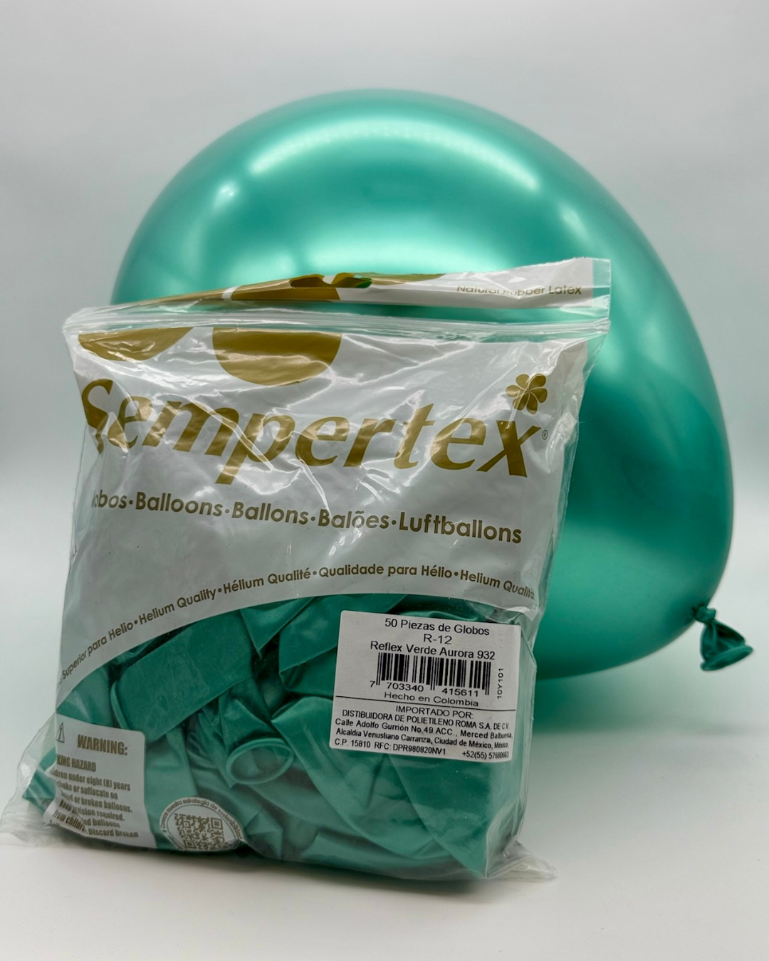 Reflex 12" Sempertex (Bolsa 50pzs)