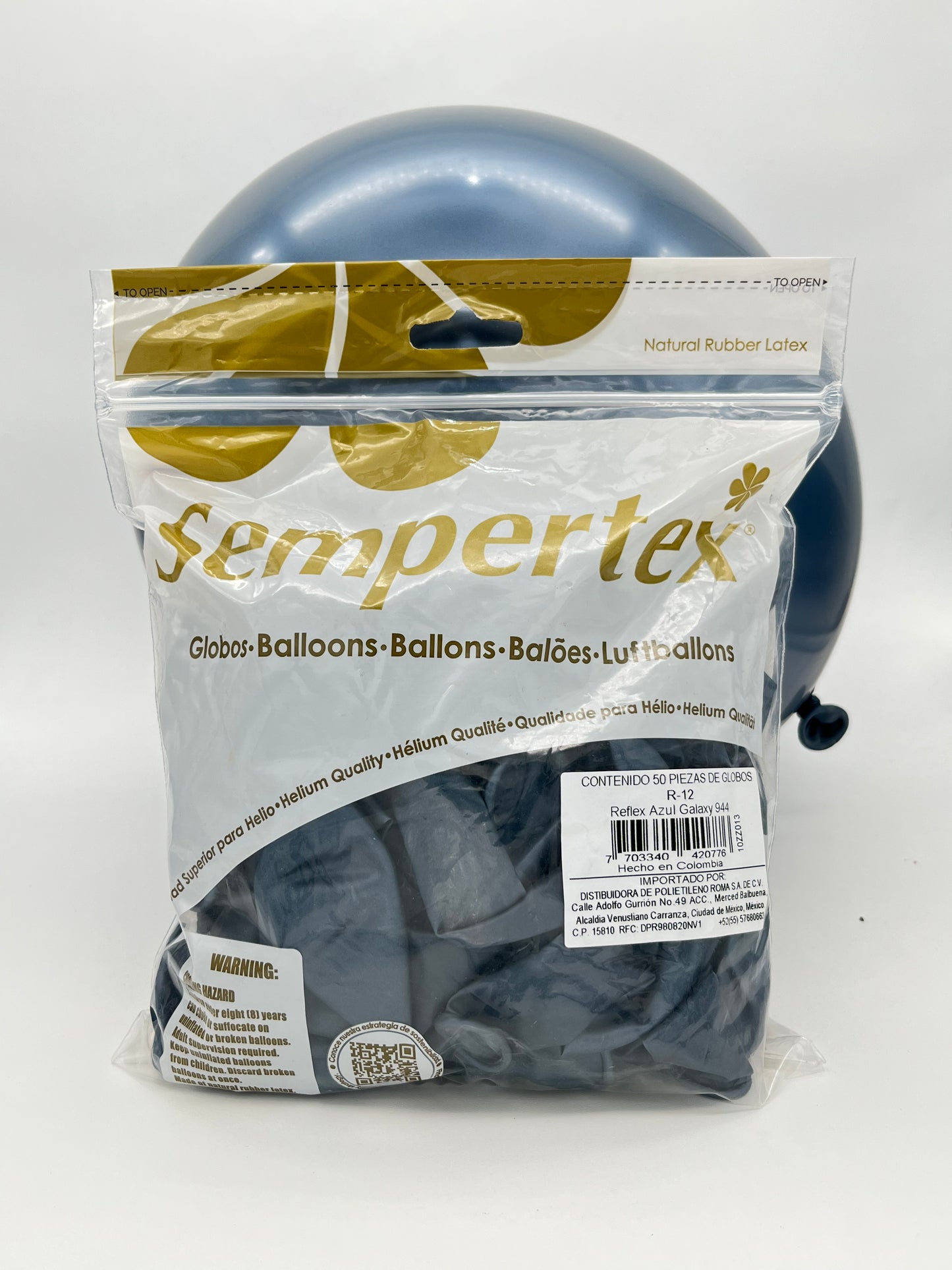 Reflex 12" Sempertex (Bolsa 50pzs)