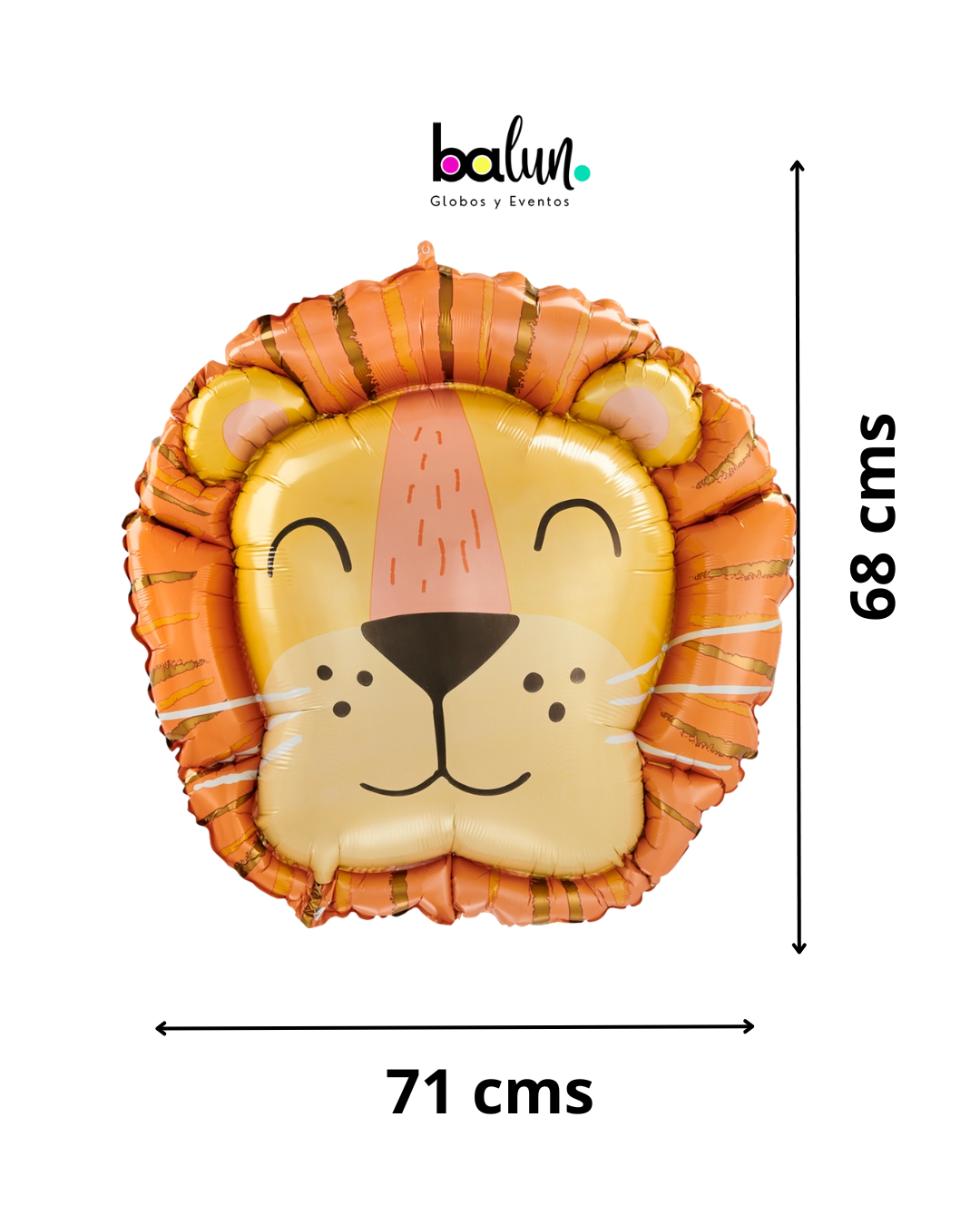 Wild Lion Head 28" Anagram