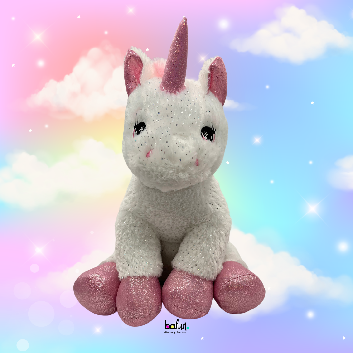 Peluche Unicornio Rosa