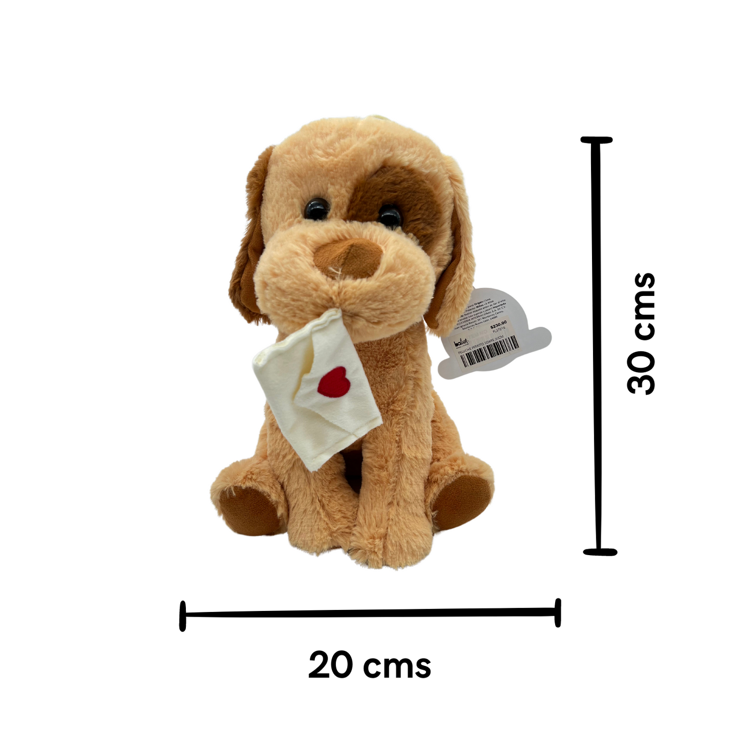 Peluche Perrito Sobre