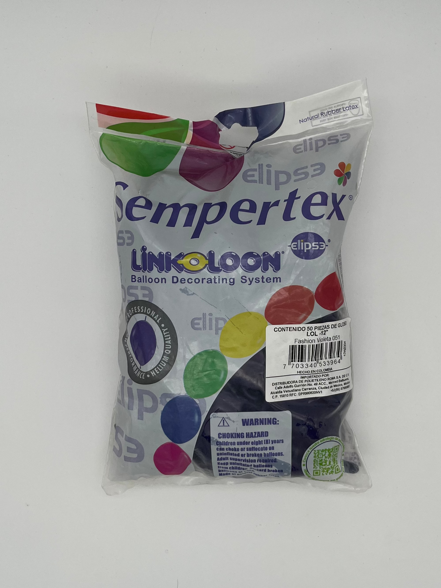 Fashion Violeta LOL 12 (Bolsa 50pzs) Sempertex