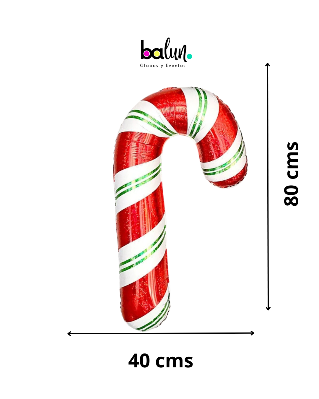 Bastón de Caramelo Navidad