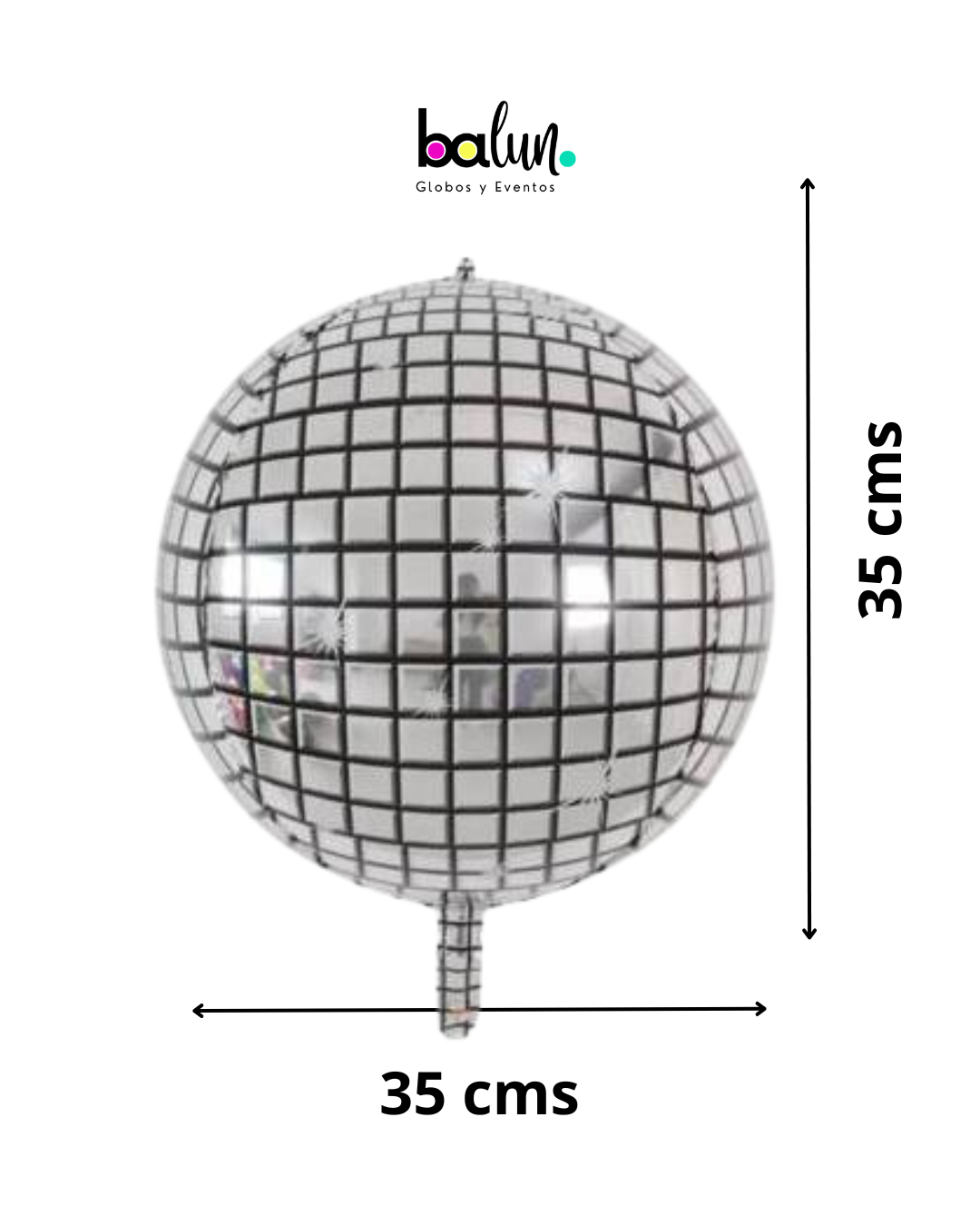 Orbz Bola de Disco 15" Económica