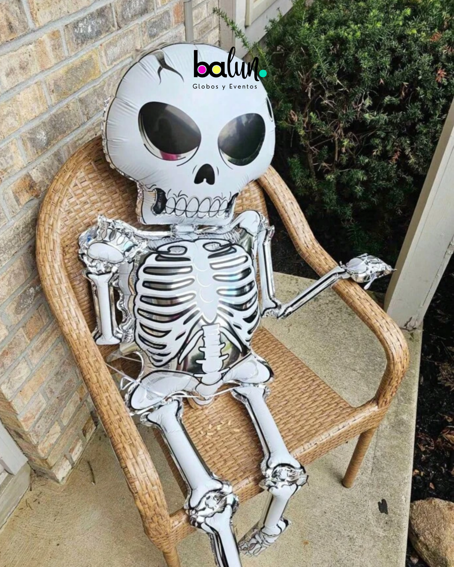 Esqueleto de Halloween 46"