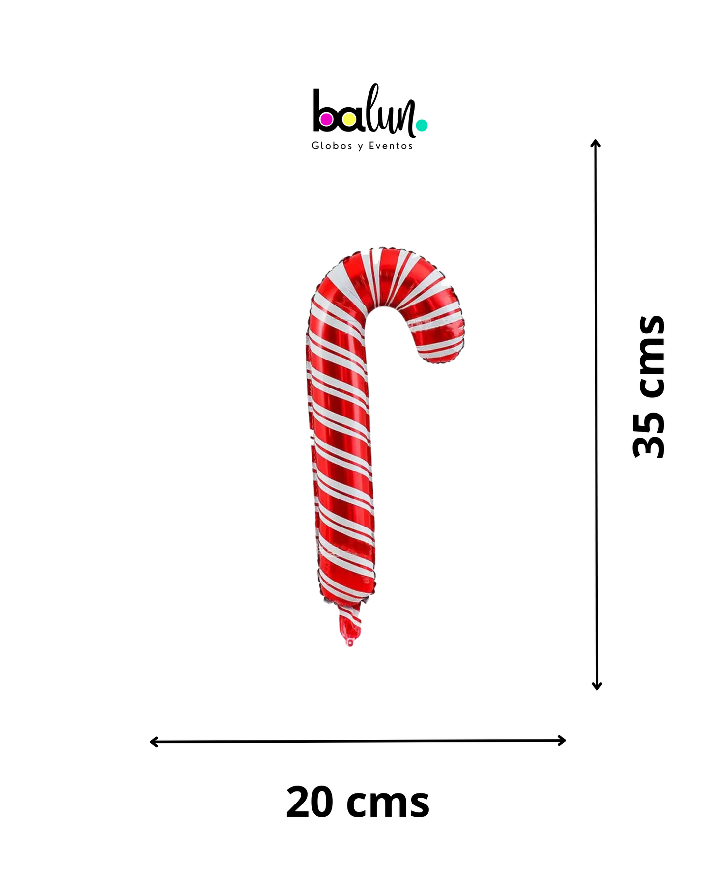 Bastón de Caramelo Mini de Navidad