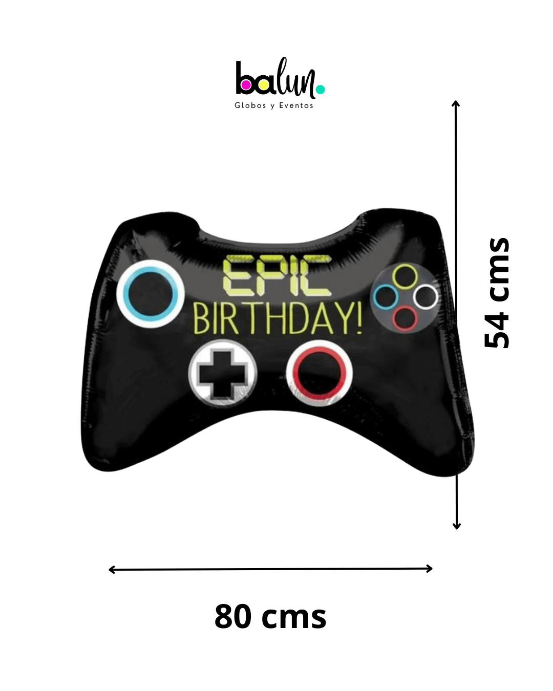 Control de Videojuegos Epic Birthday 28" Anagram