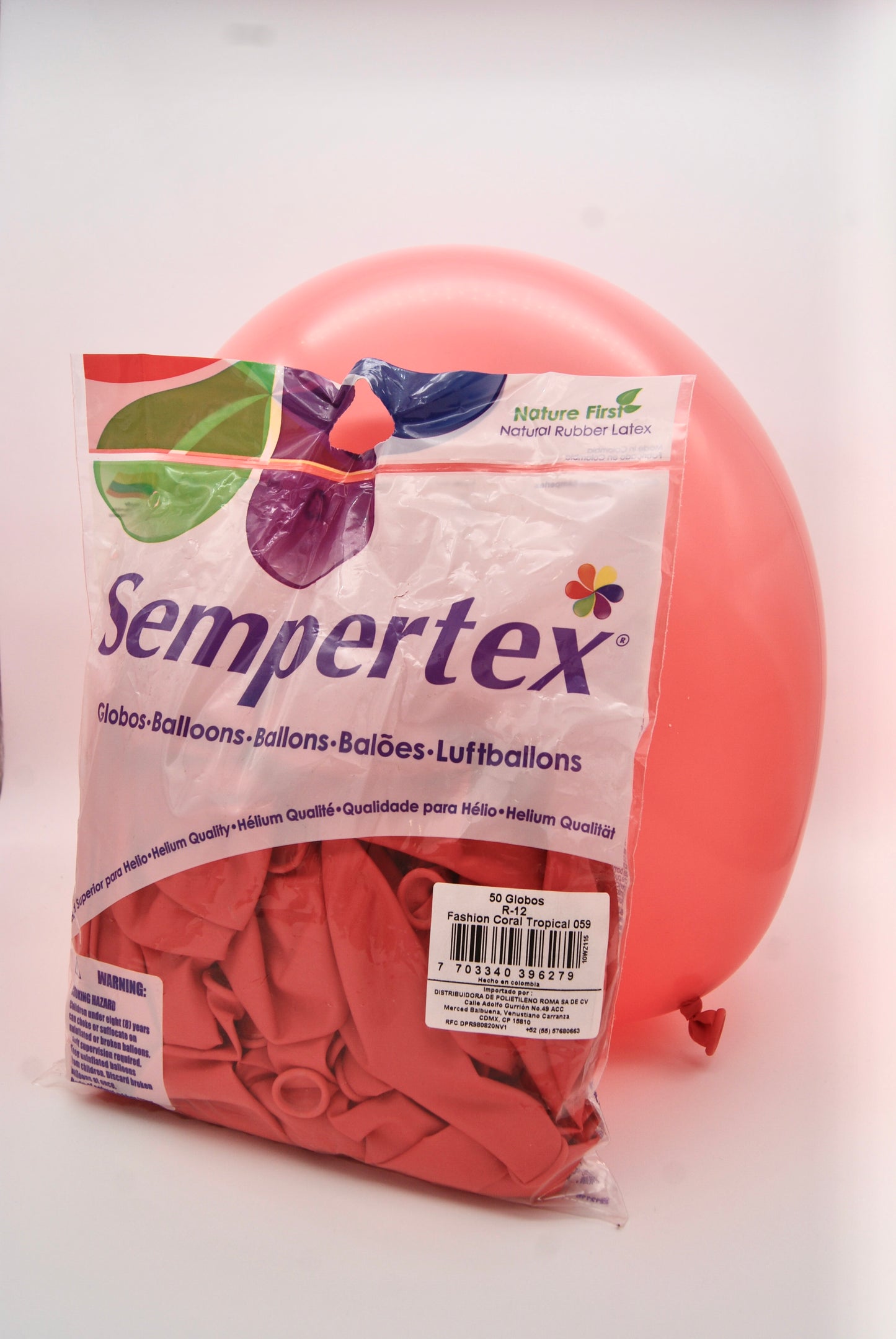 Fashion Coral Tropical 12" (Bolsa 50pzs) Sempertex