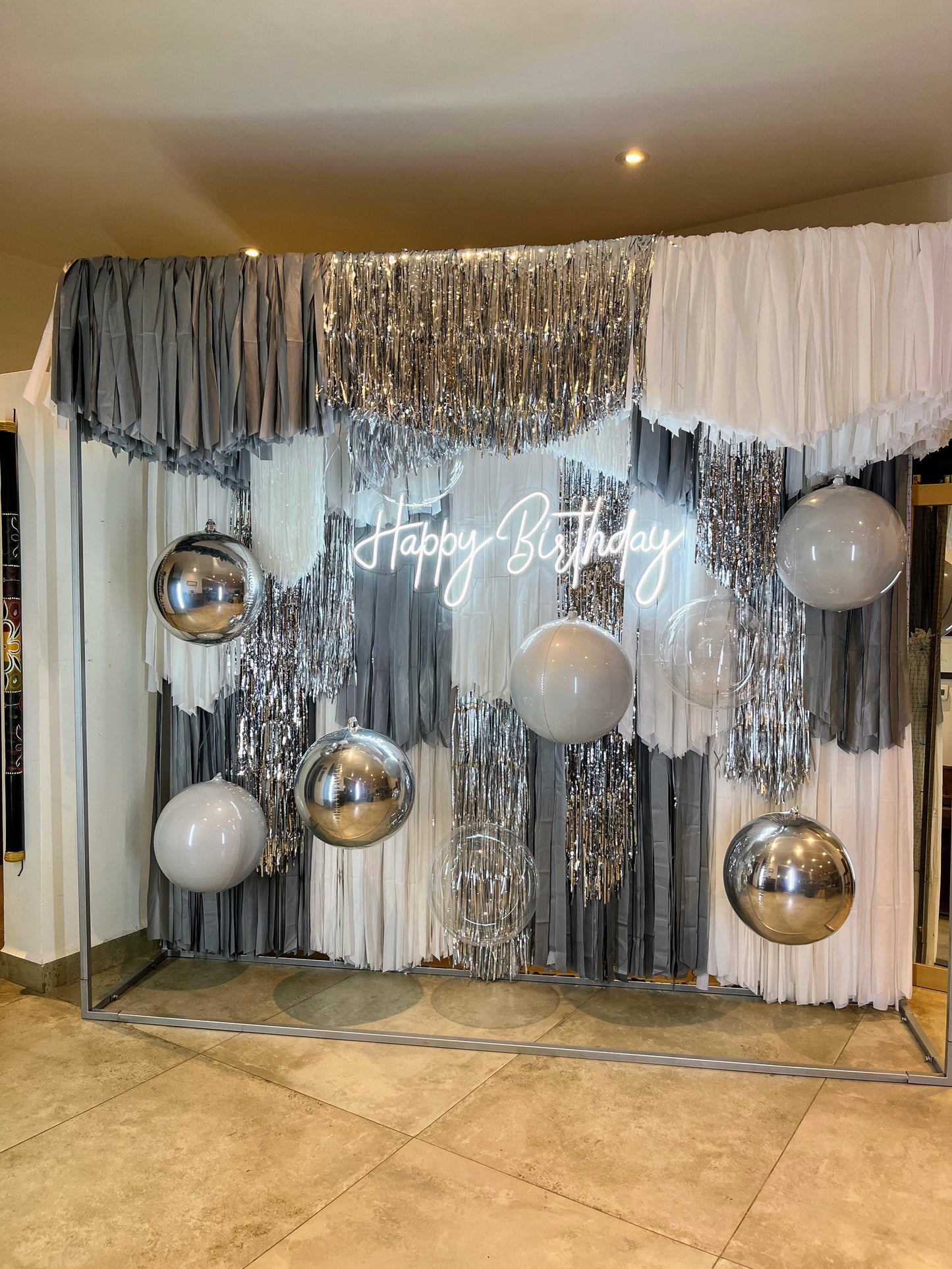 Cabina Mechas Silver