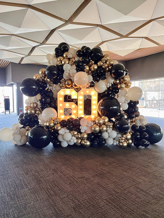 Pared Jumbo de Globos con Números