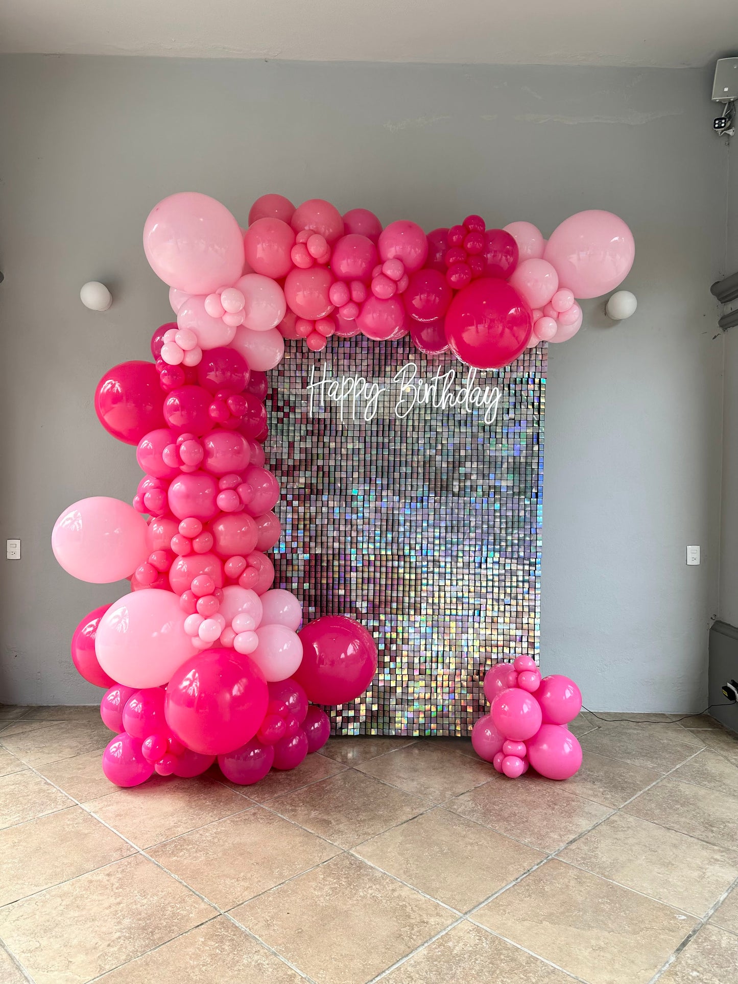 Shimmer Tamaño Mediano con Globos