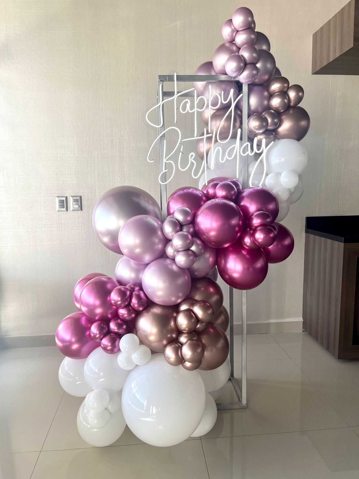 Columna de Globos Birthday