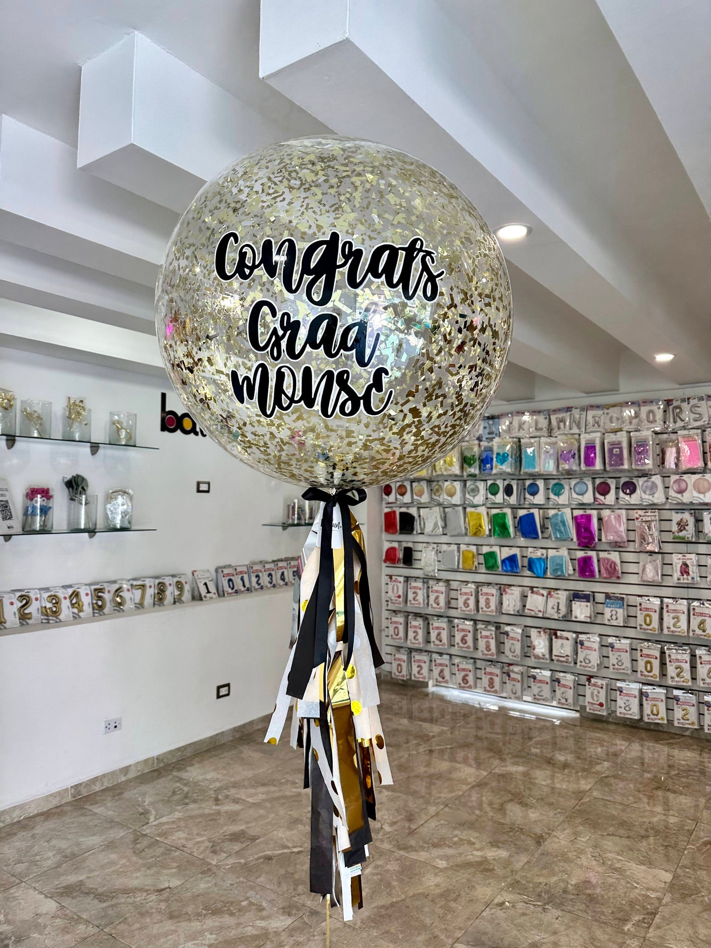 Globo Burbuja Papelitos