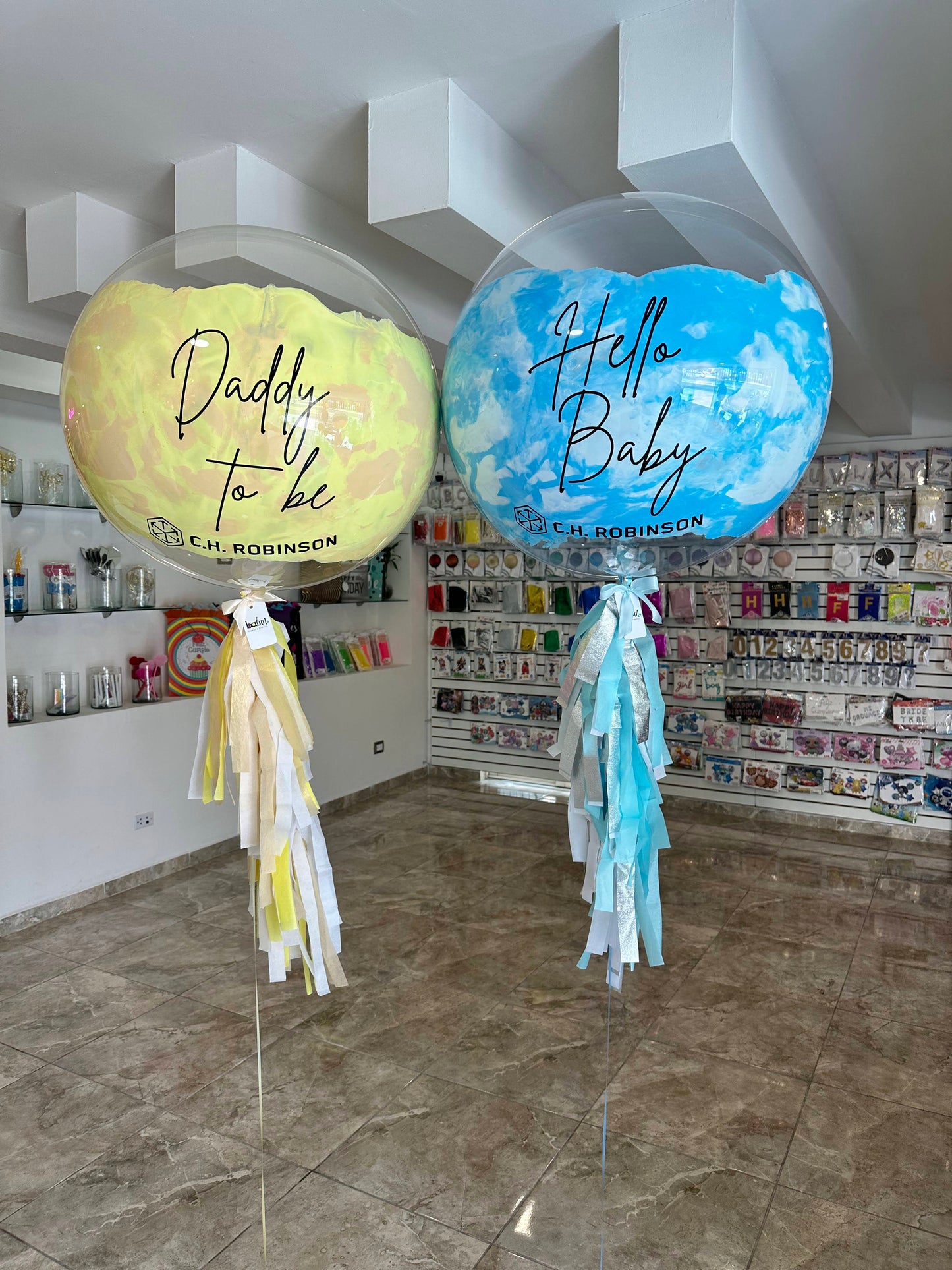 2 Globos Burbuja