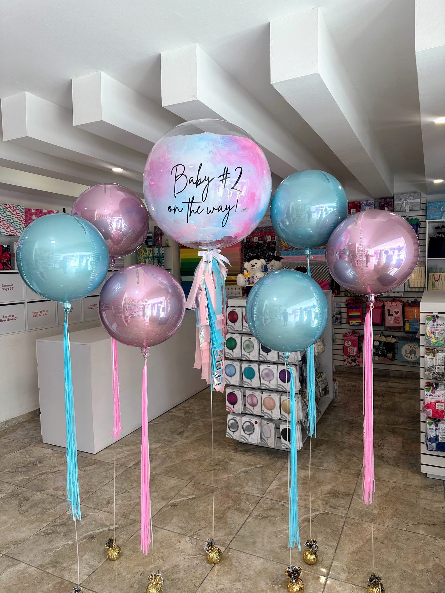 Globo Burbuja + 6 Orbz