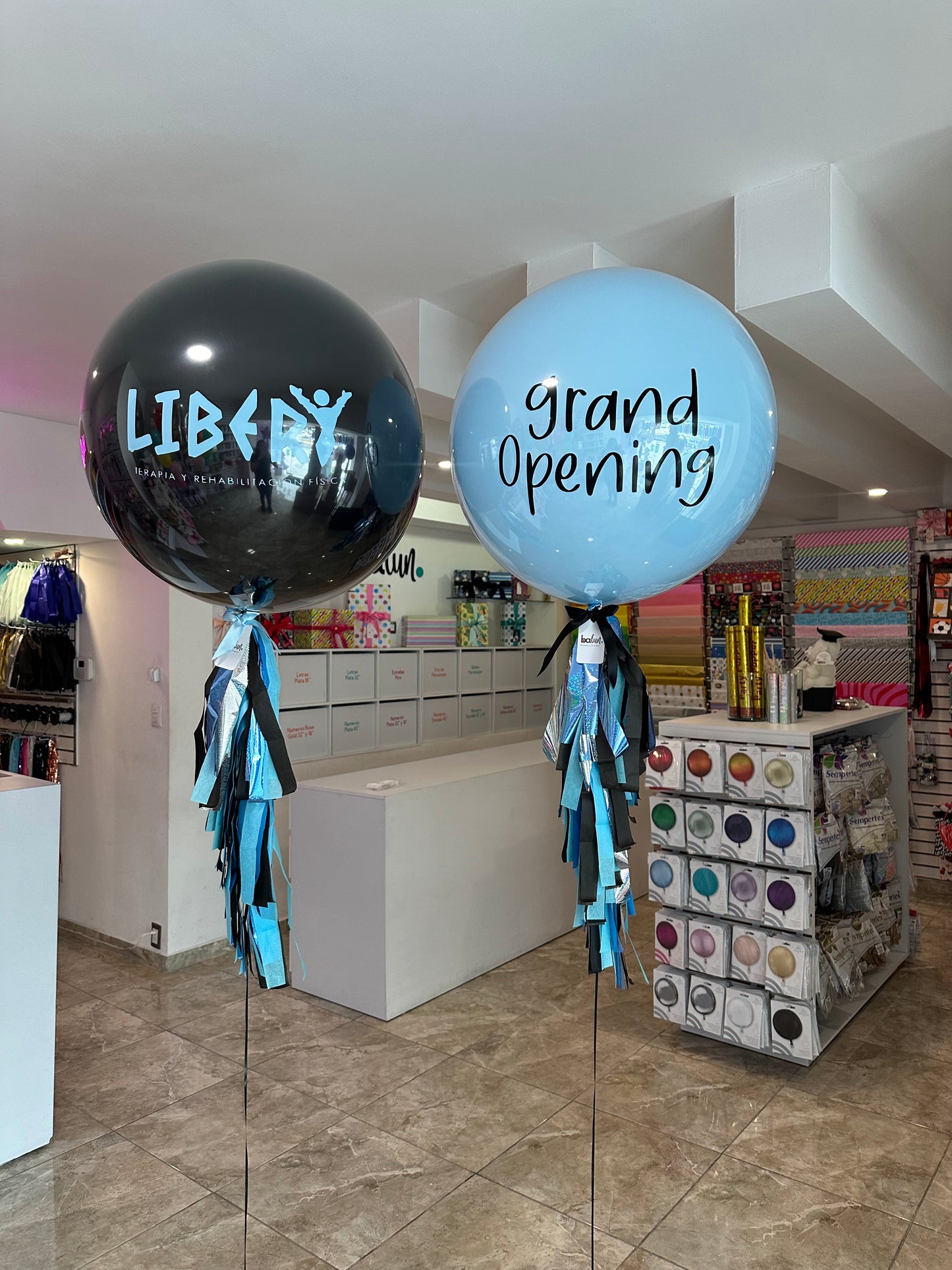 2 Globos Burbuja con Látex Adentro