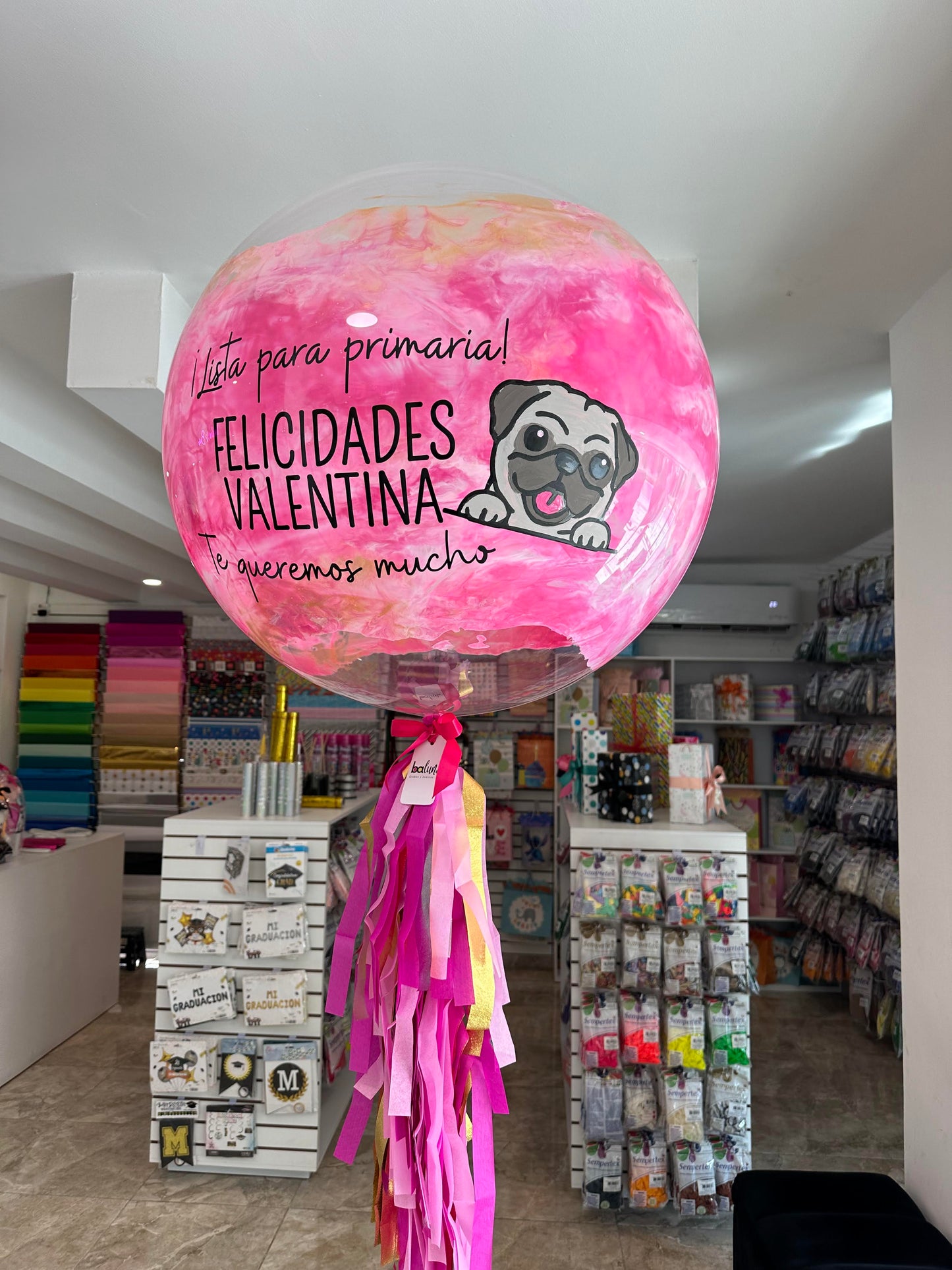 Globo Burbuja Pug