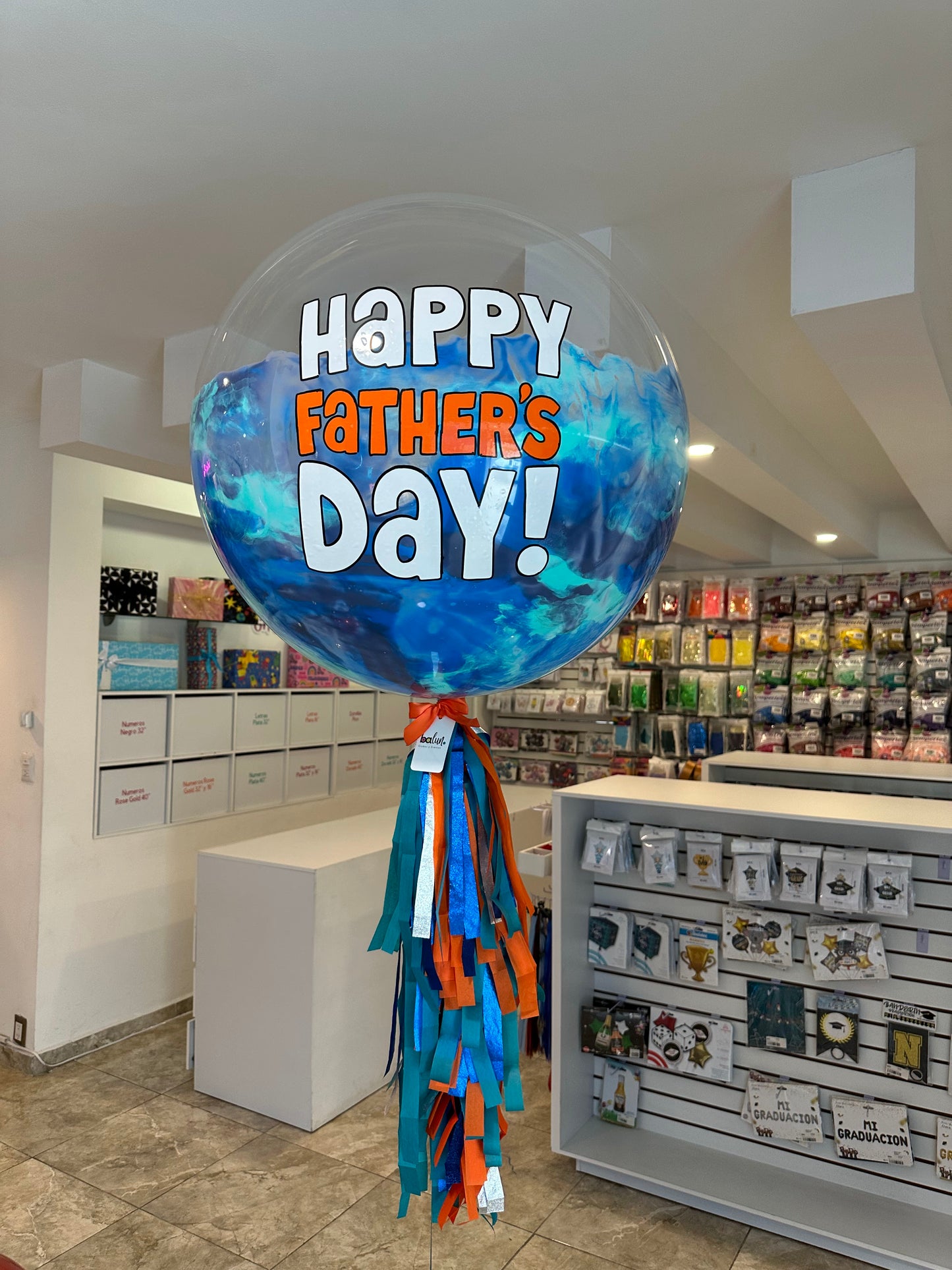 Globo Burbuja Happy Father's Day