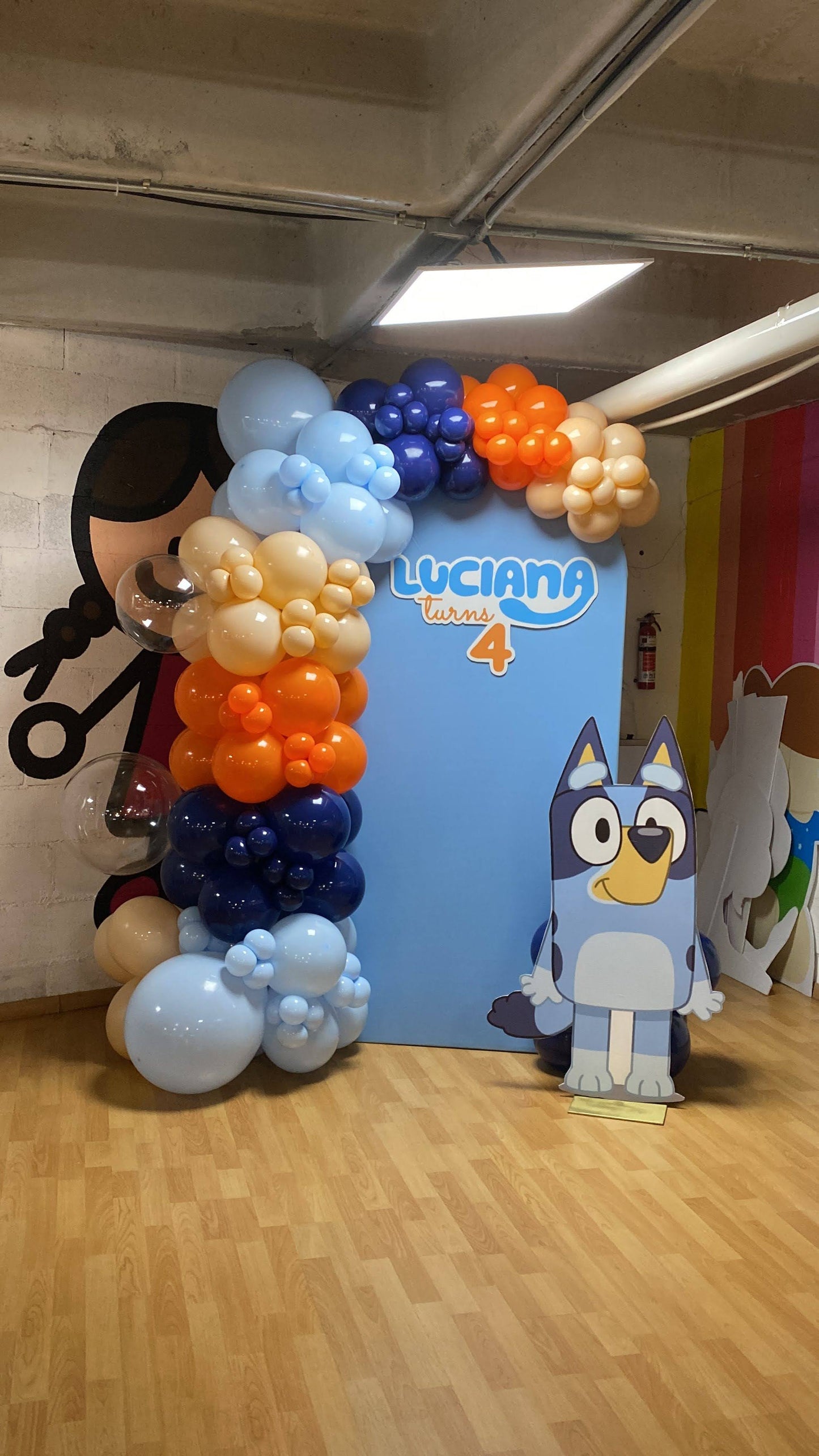 Mampara con Personaje Bluey