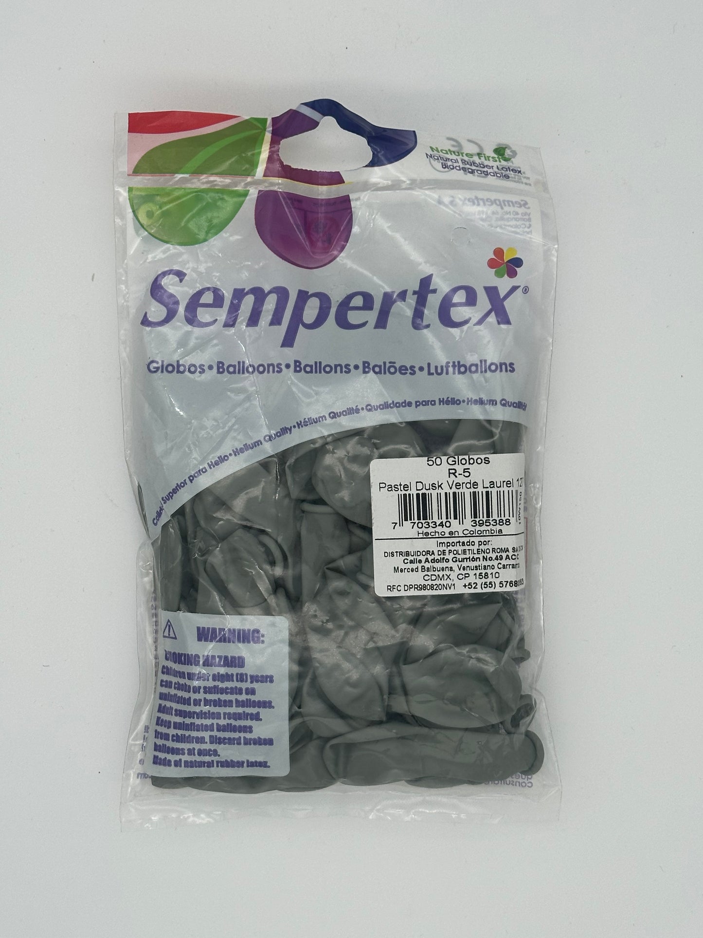 Pastel Dusk 5" Sempertex (Bolsa 50pzs)
