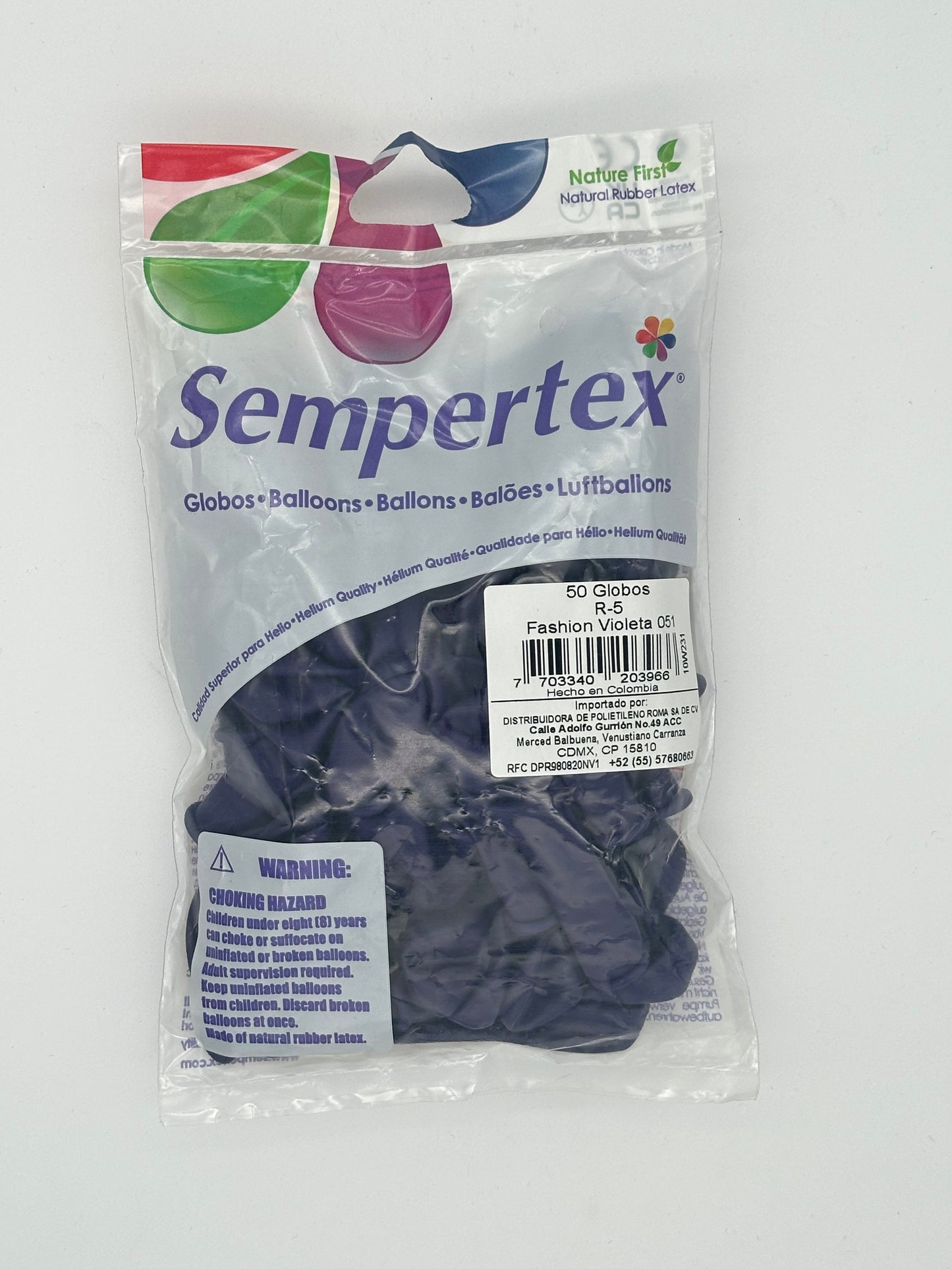Fashion Violeta 5" (Bolsa 50pzs) Sempertex