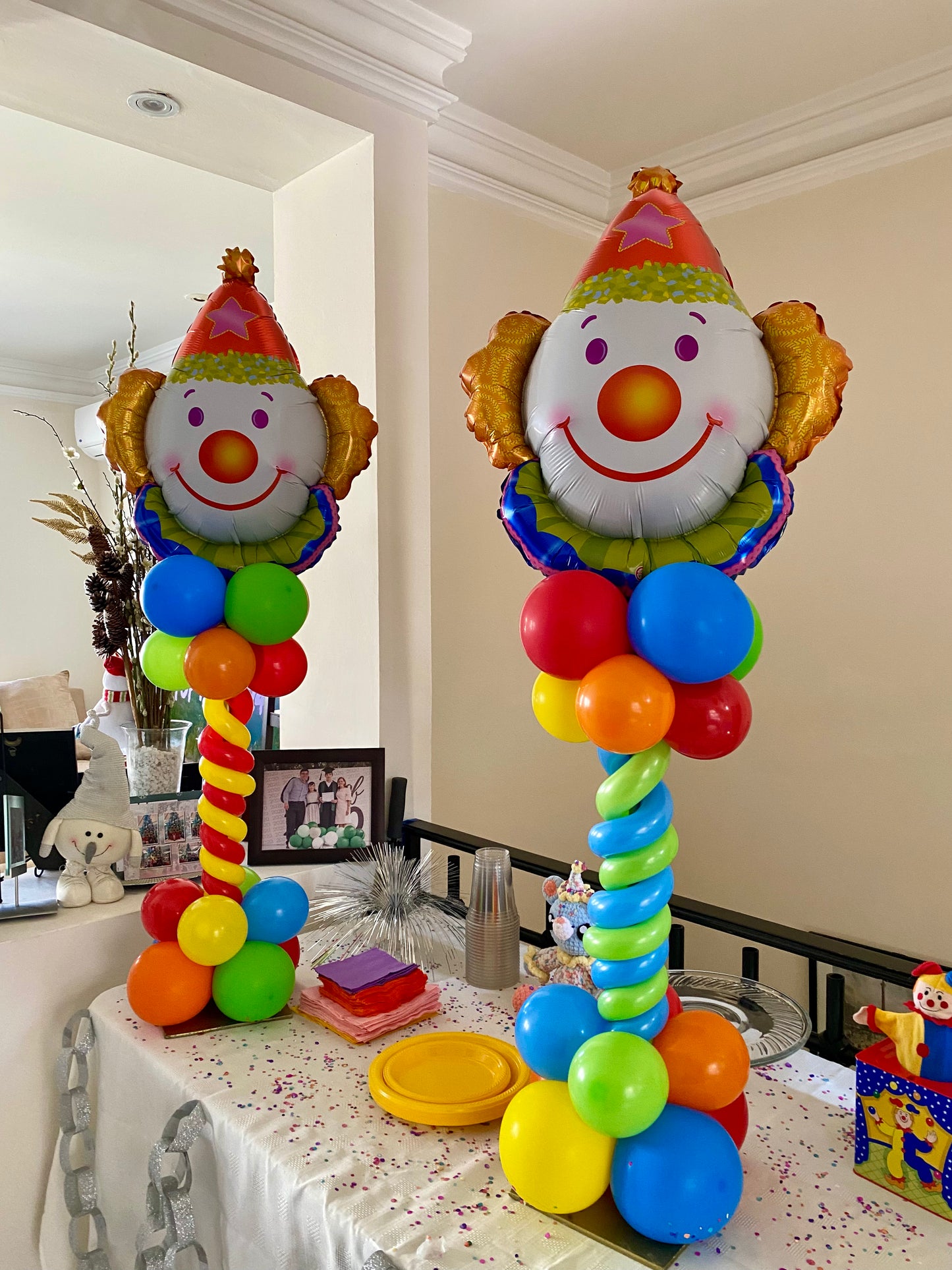 Centro de Mesa Payasos