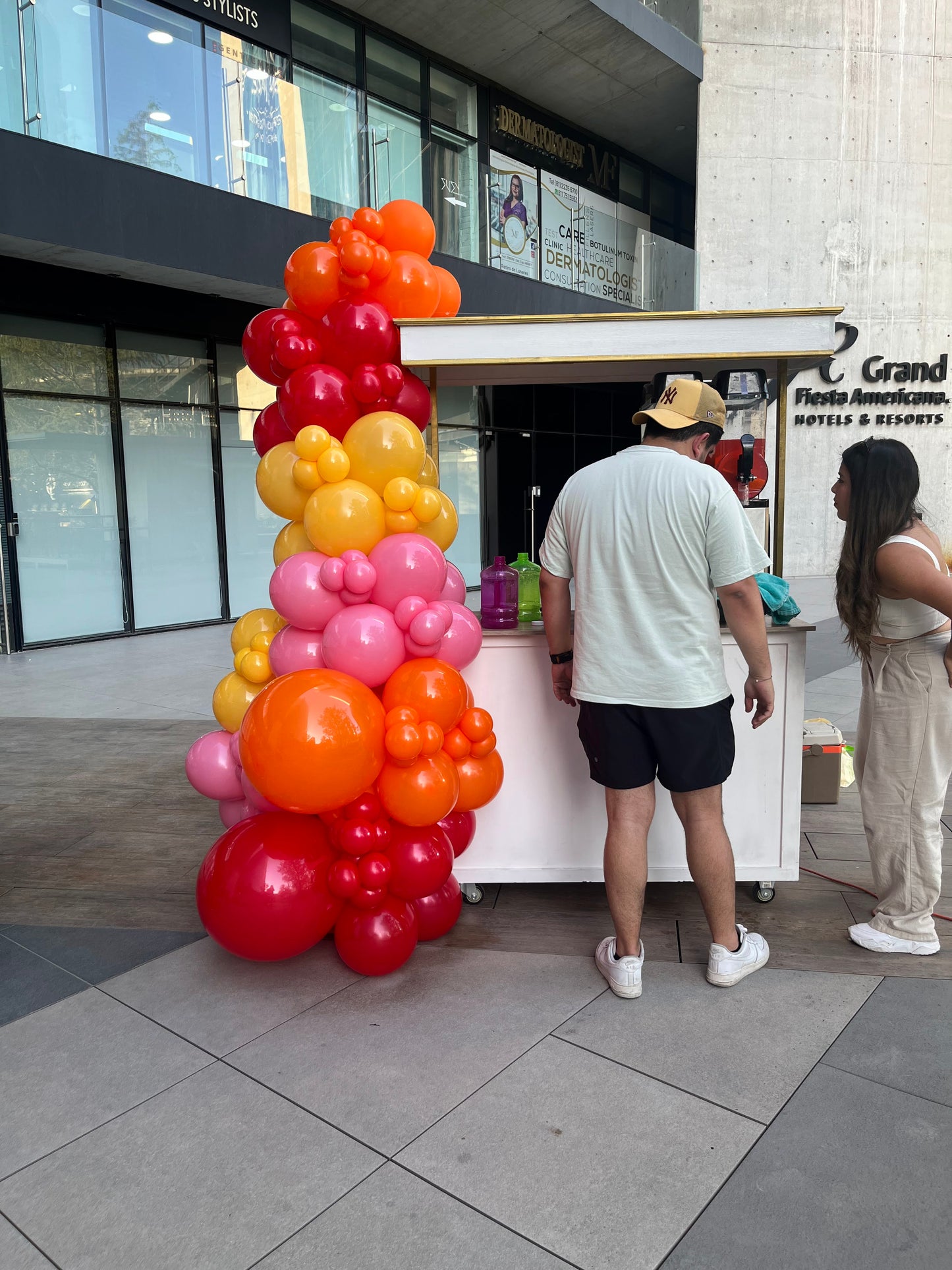 Guirnalda de Globos para Stand