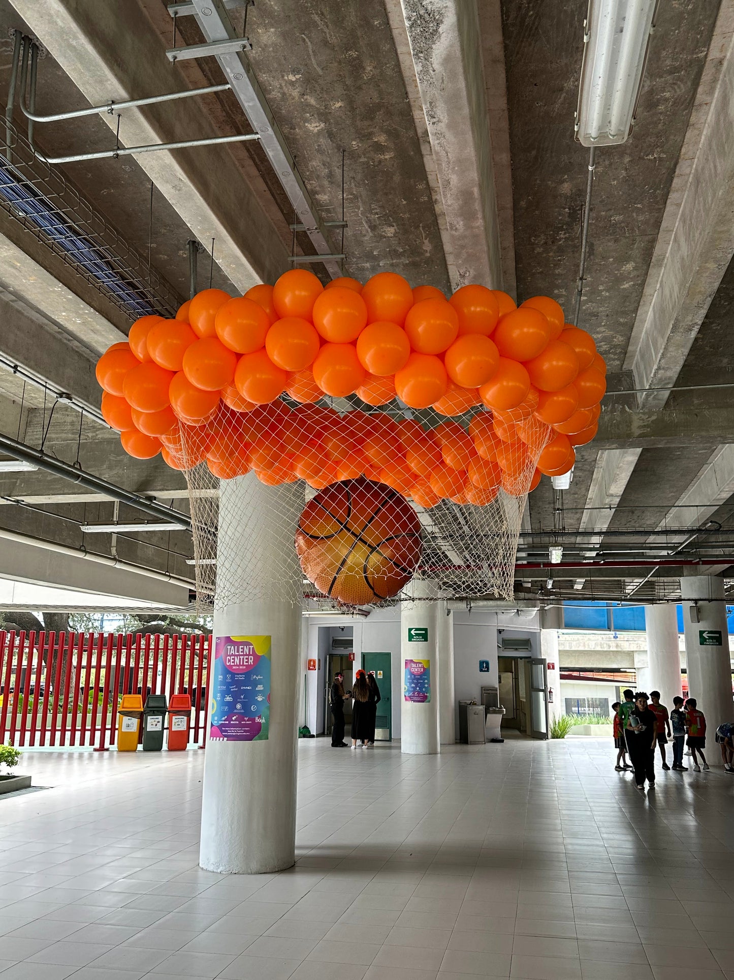 Aro de Globos Basquetbol