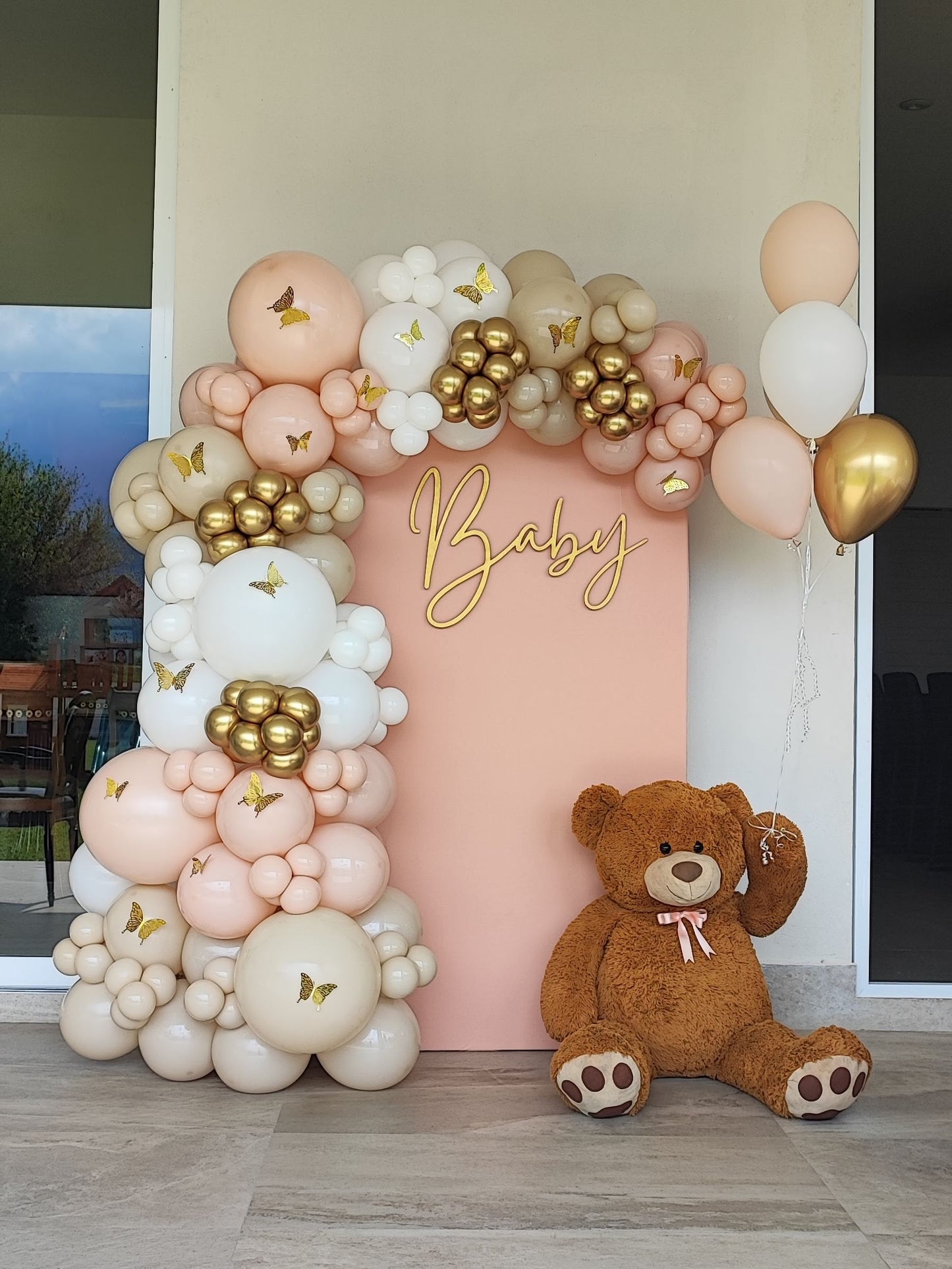 Mampara + Osito y Mariposas