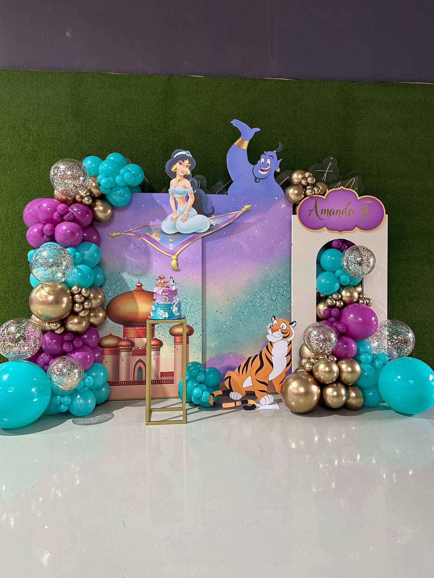 Decoración Jasmine Aladdin