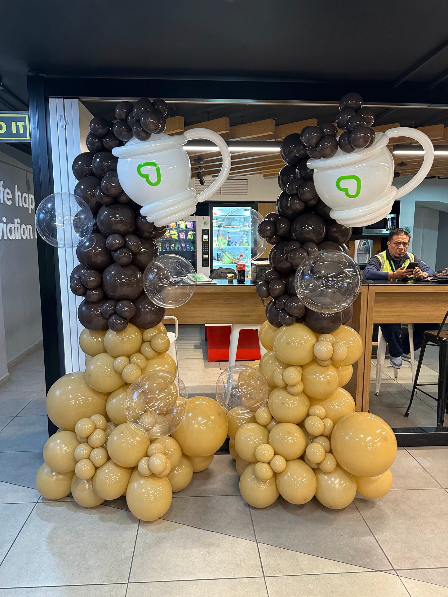 Columnas Estaciones de Café