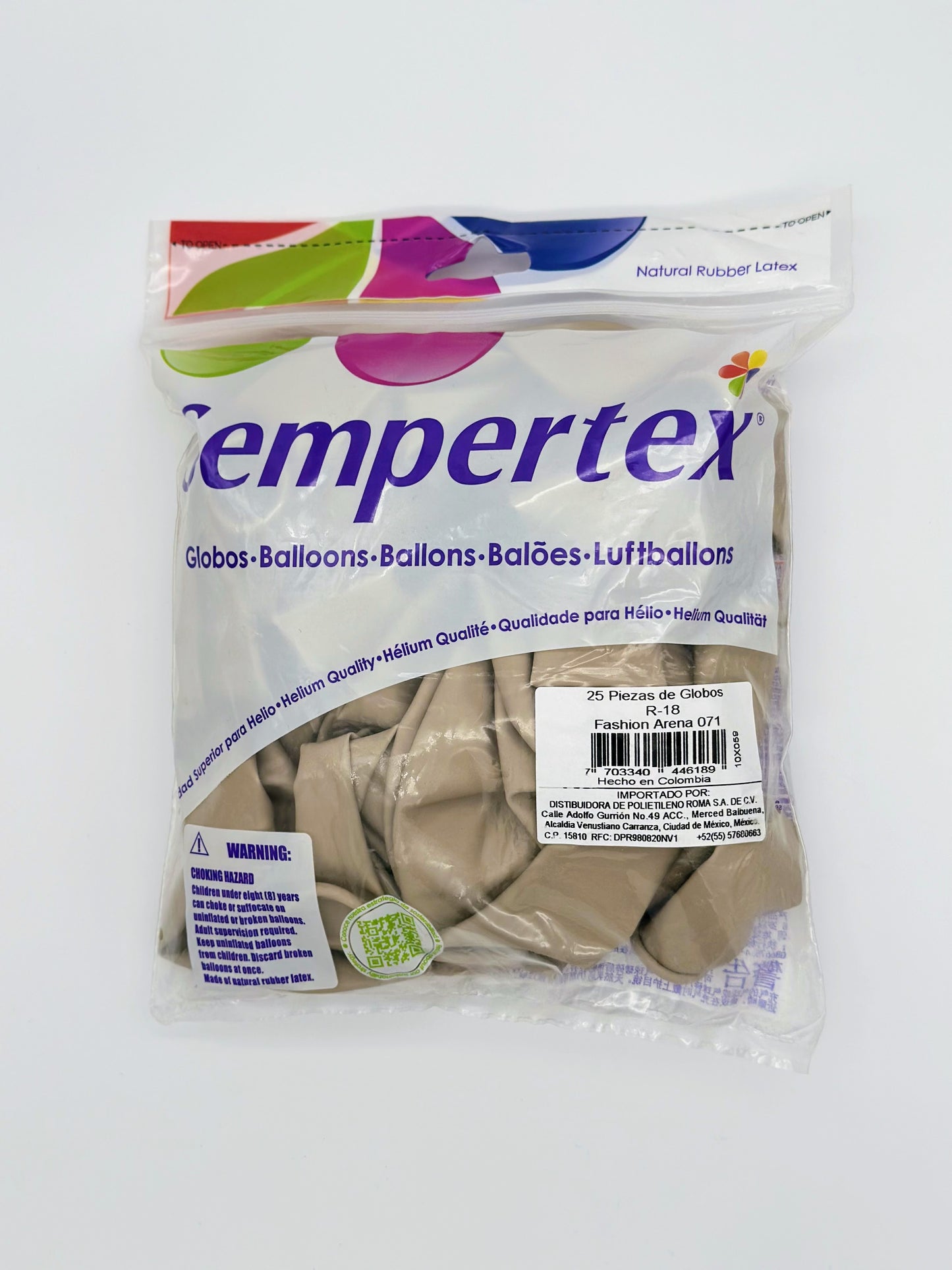 Fashion Arena 18" (Bolsa 25pzs) Sempertex