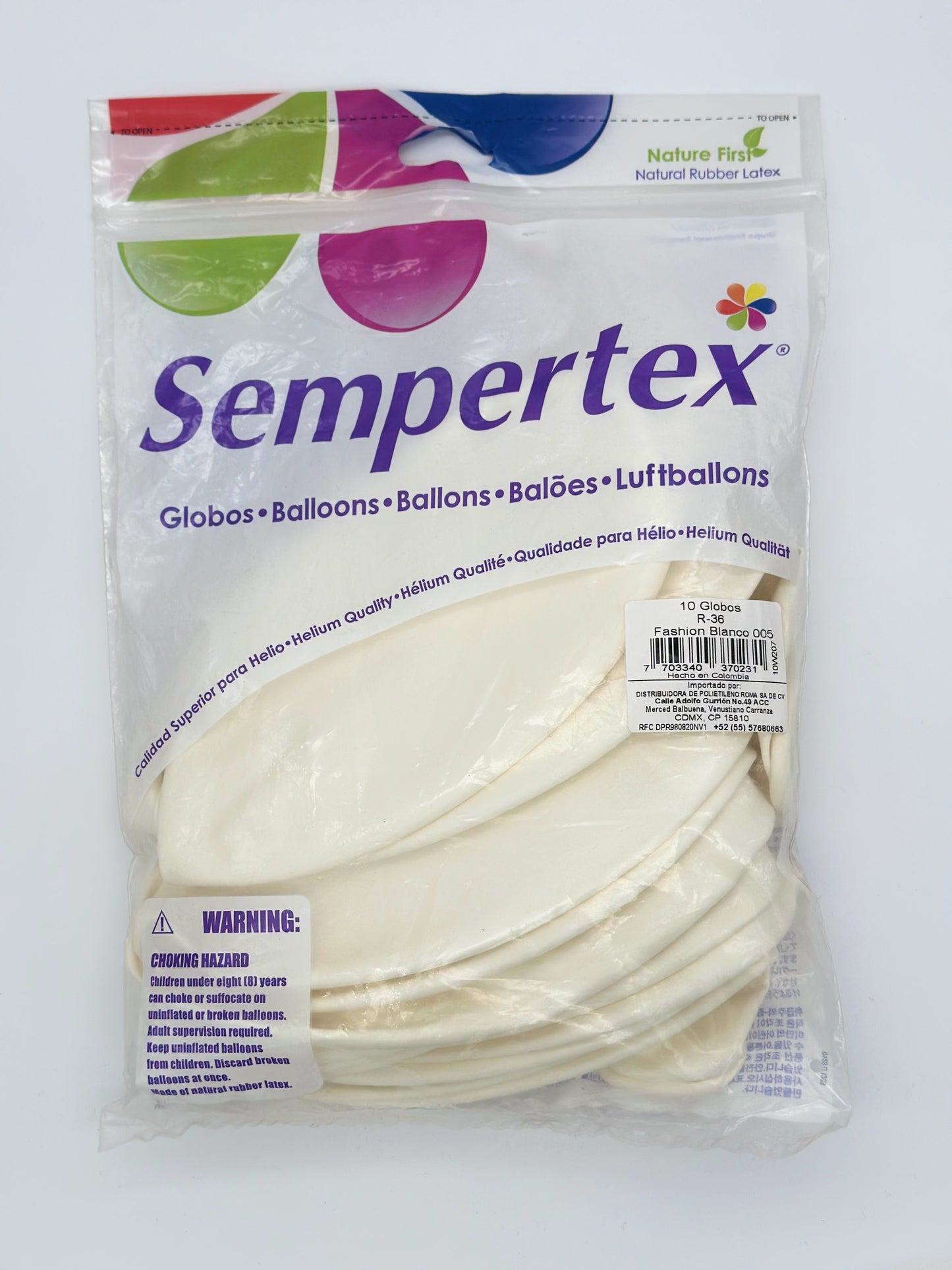 Fashion 36" Sempertex (Bolsa 10pzs)