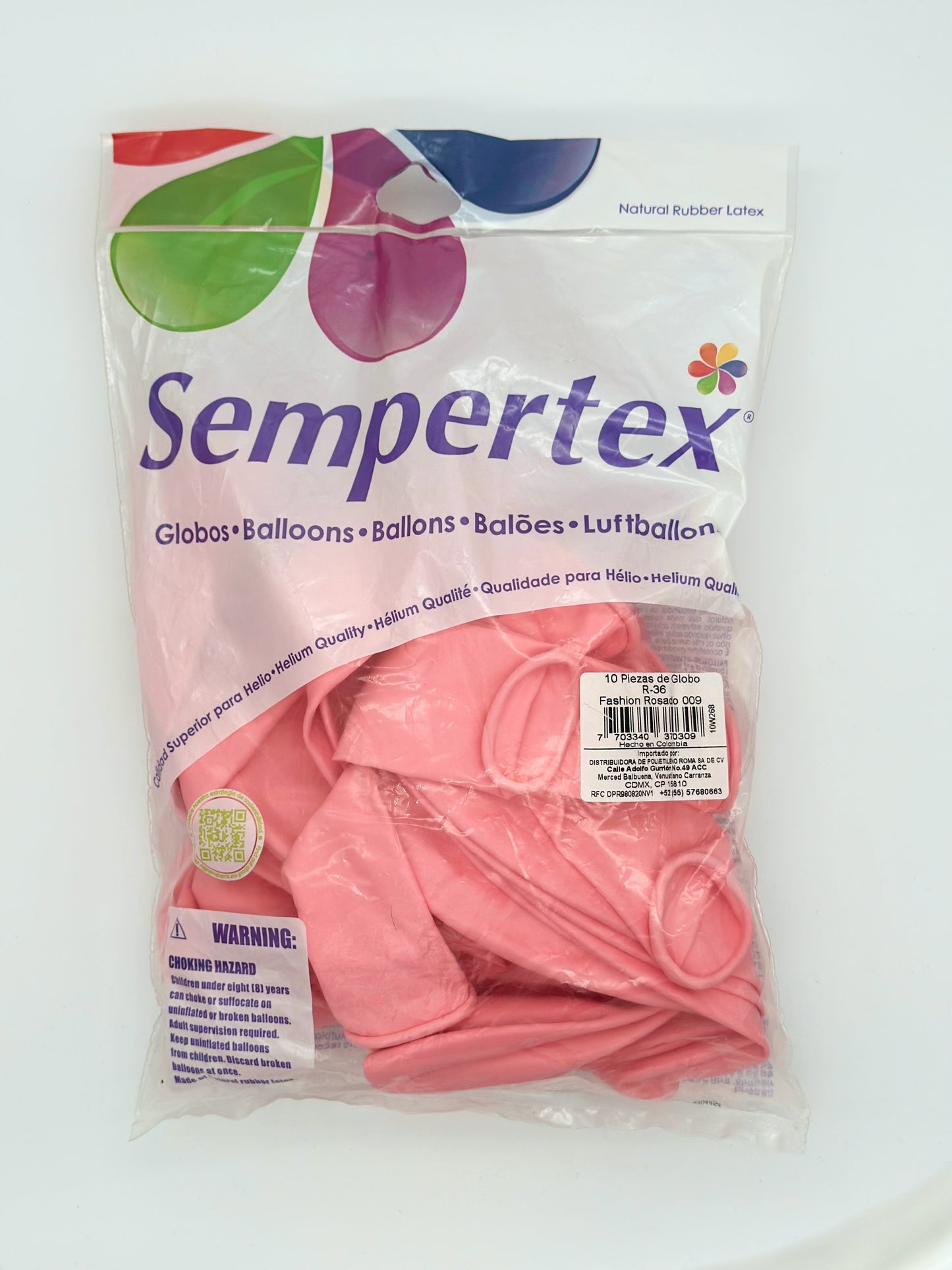 Fashion 36" Sempertex (Bolsa 10pzs)