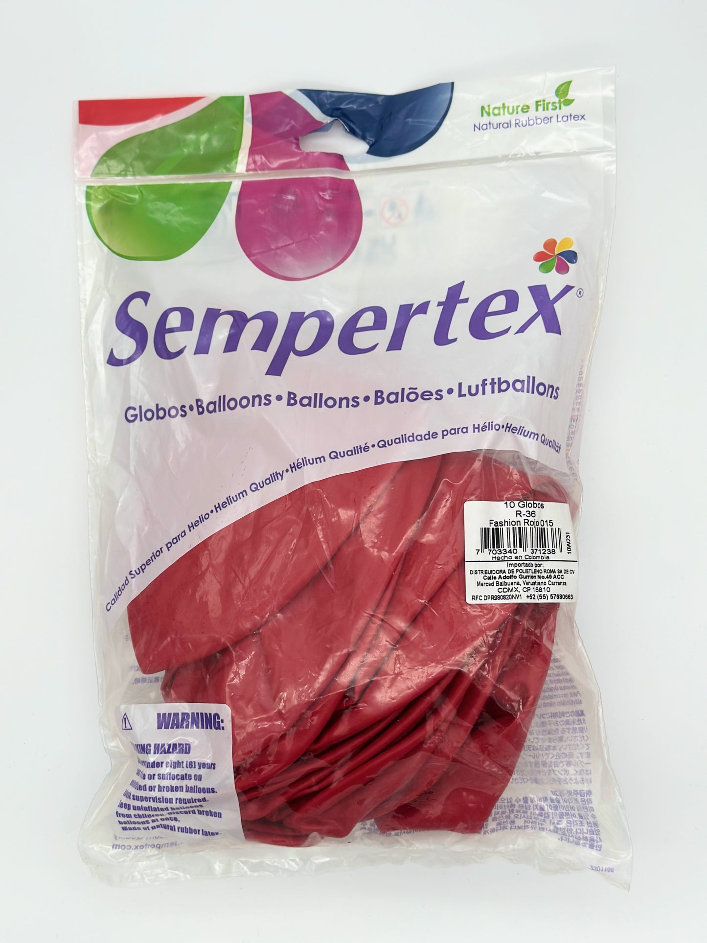 Fashion 36" Sempertex (Bolsa 10pzs)