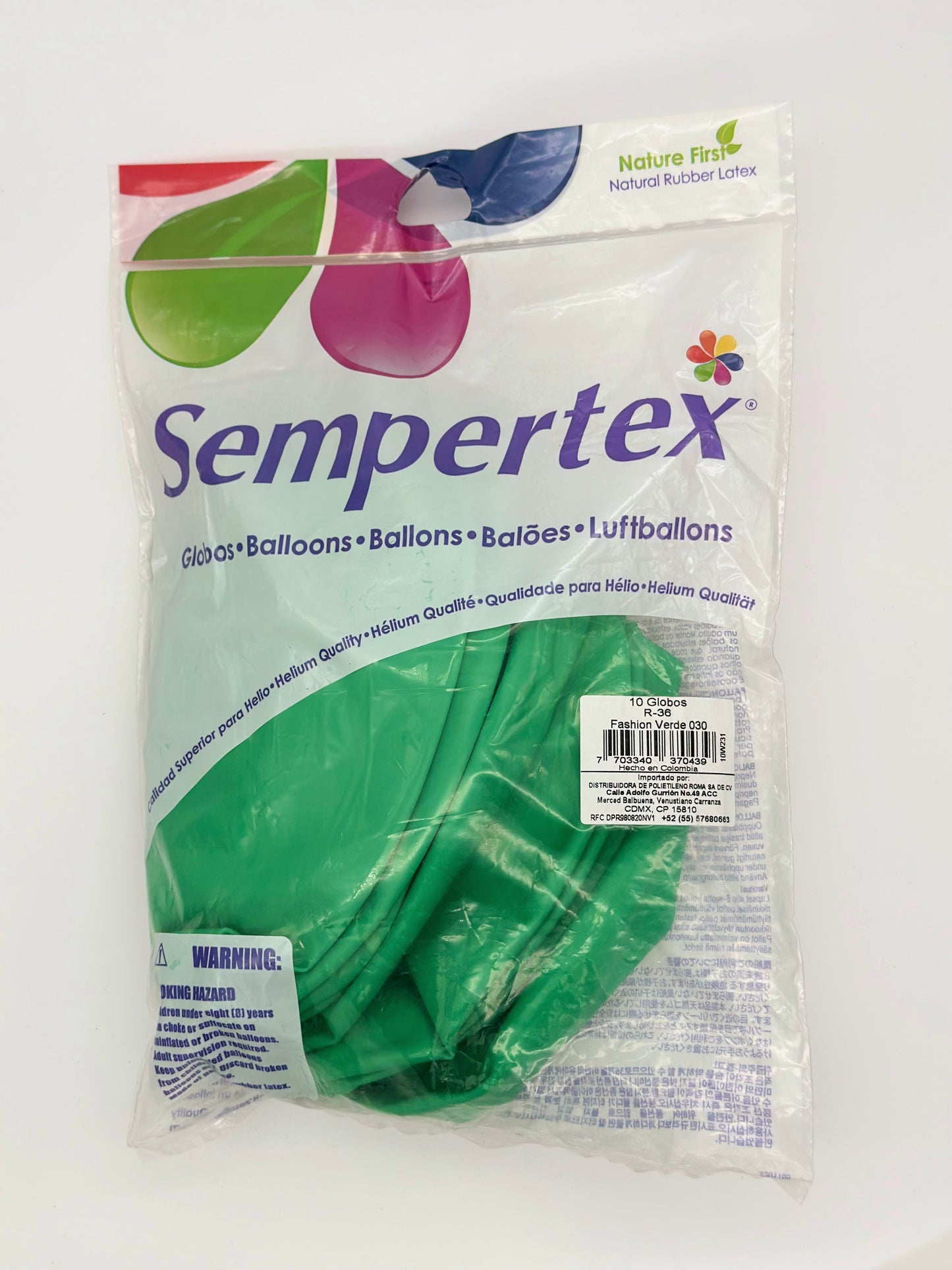 Fashion 36" Sempertex (Bolsa 10pzs)
