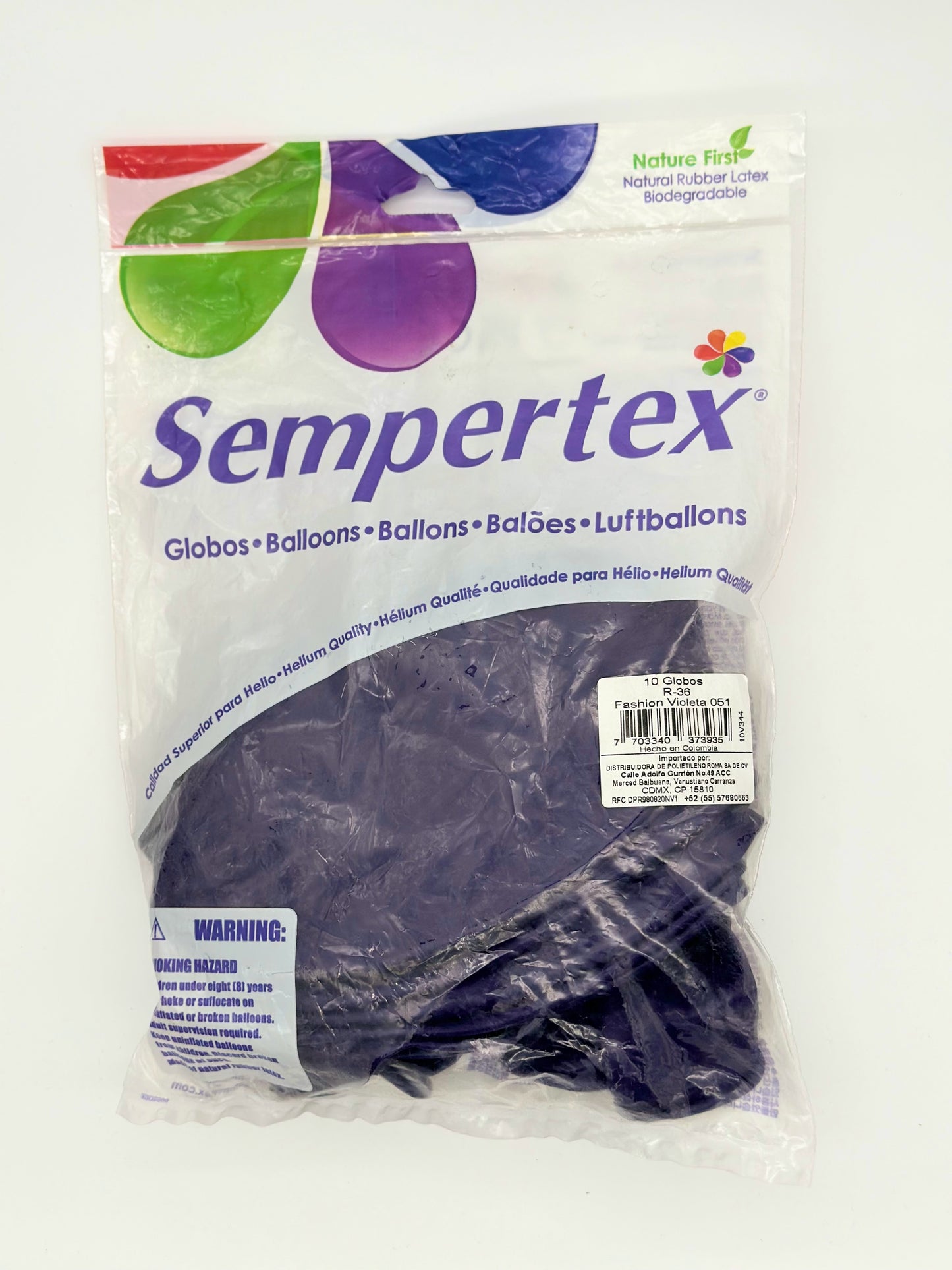 Fashion 36" Sempertex (Bolsa 10pzs)