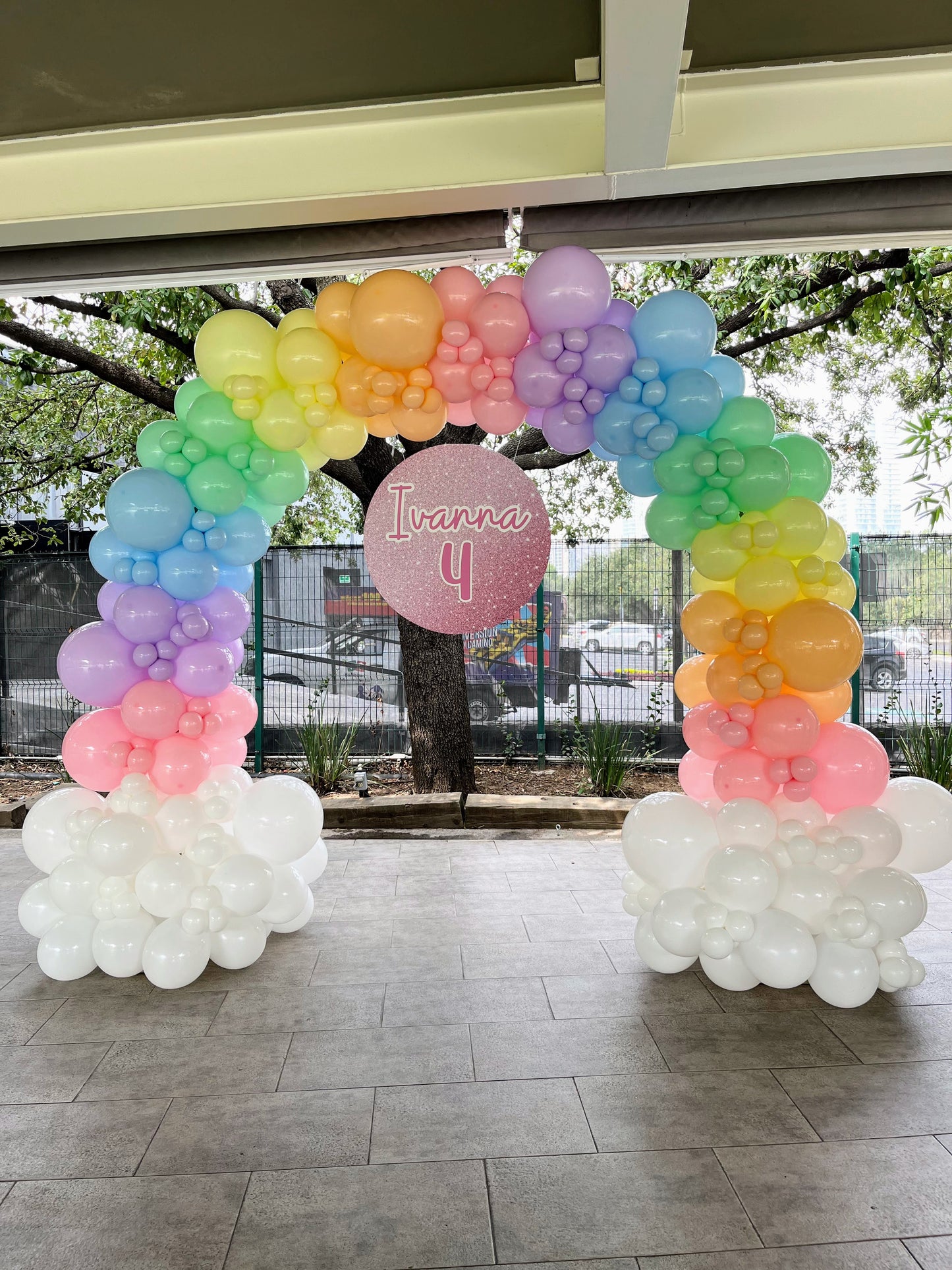 Arco de Globos Arcoíris