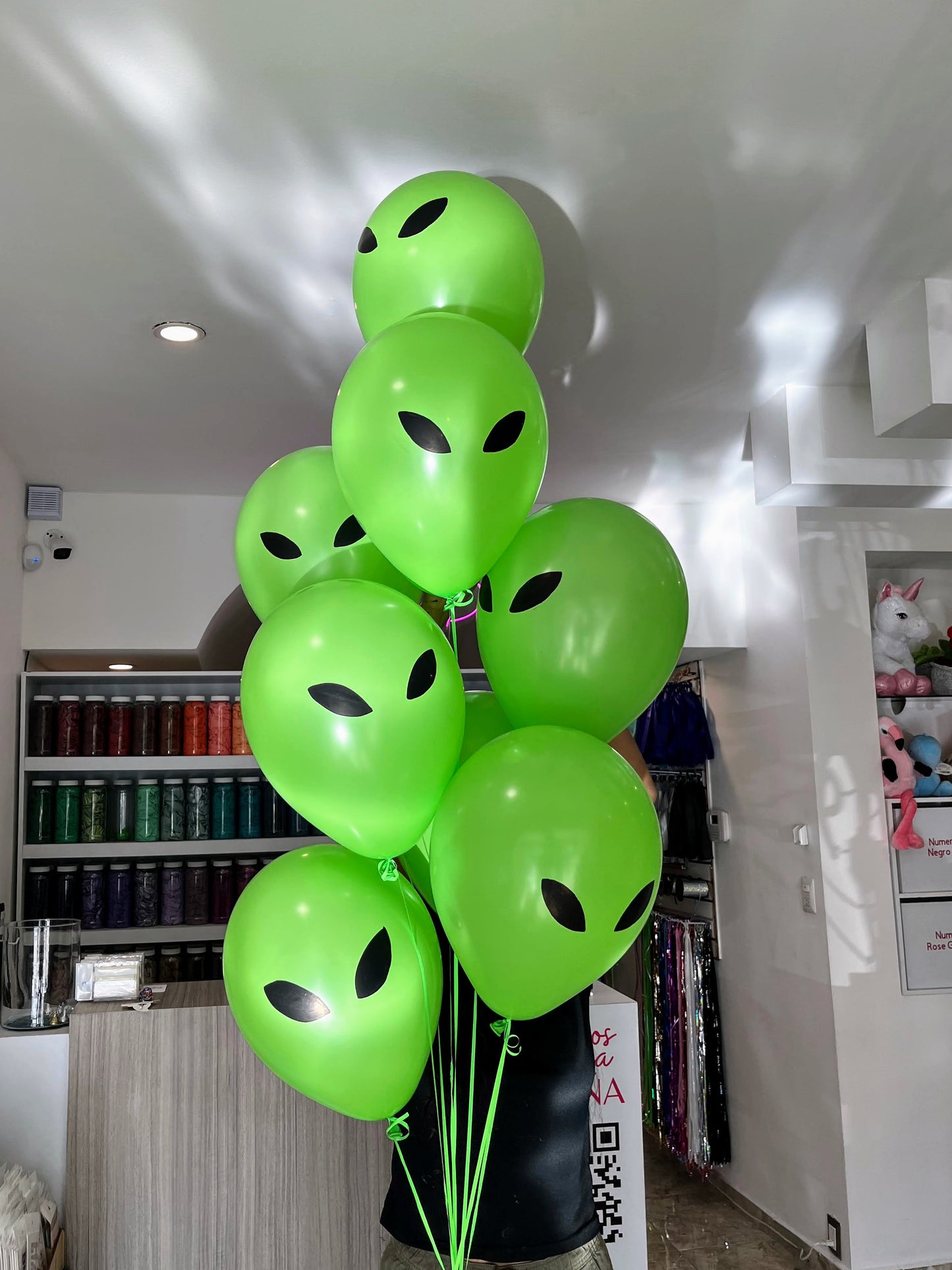 Ramillete de 8 Globos Látex
