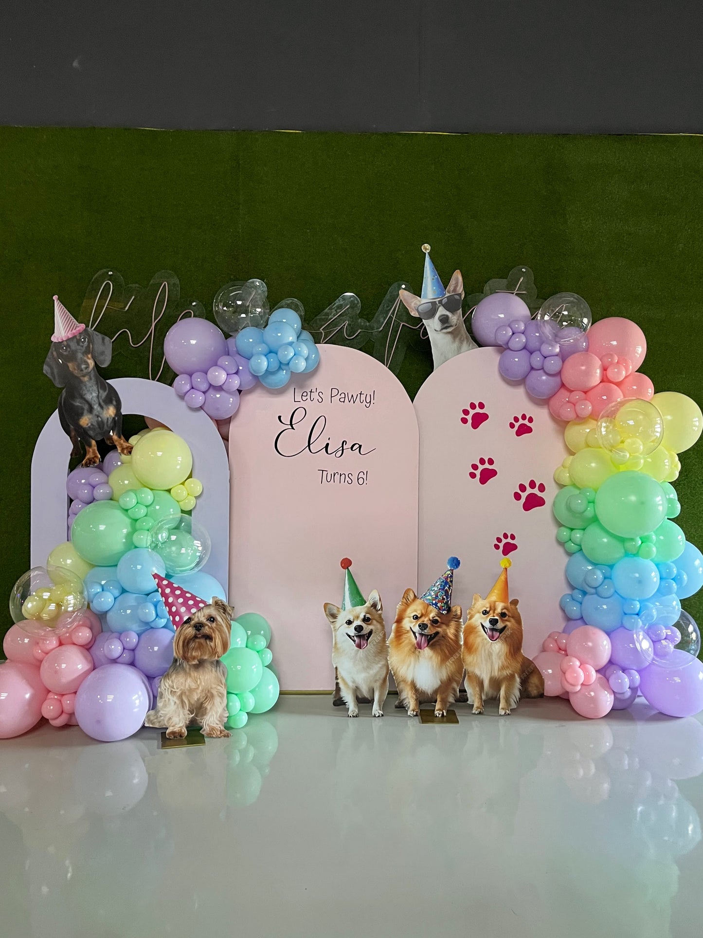 Decoración Temática Perritos Cumpleaños