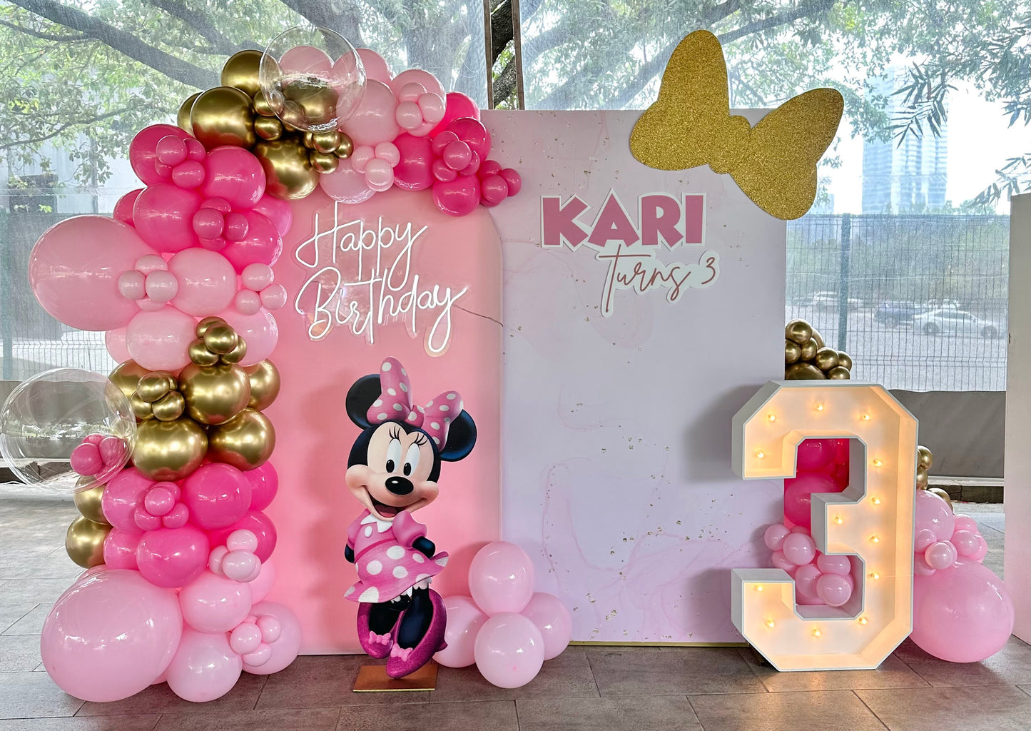 Decoración Minnie Mouse