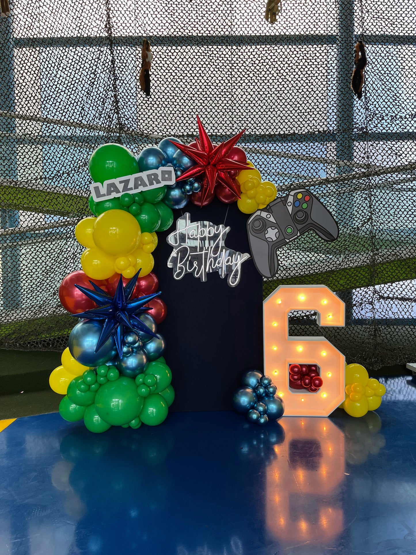 Mampara Temática Video Juegos