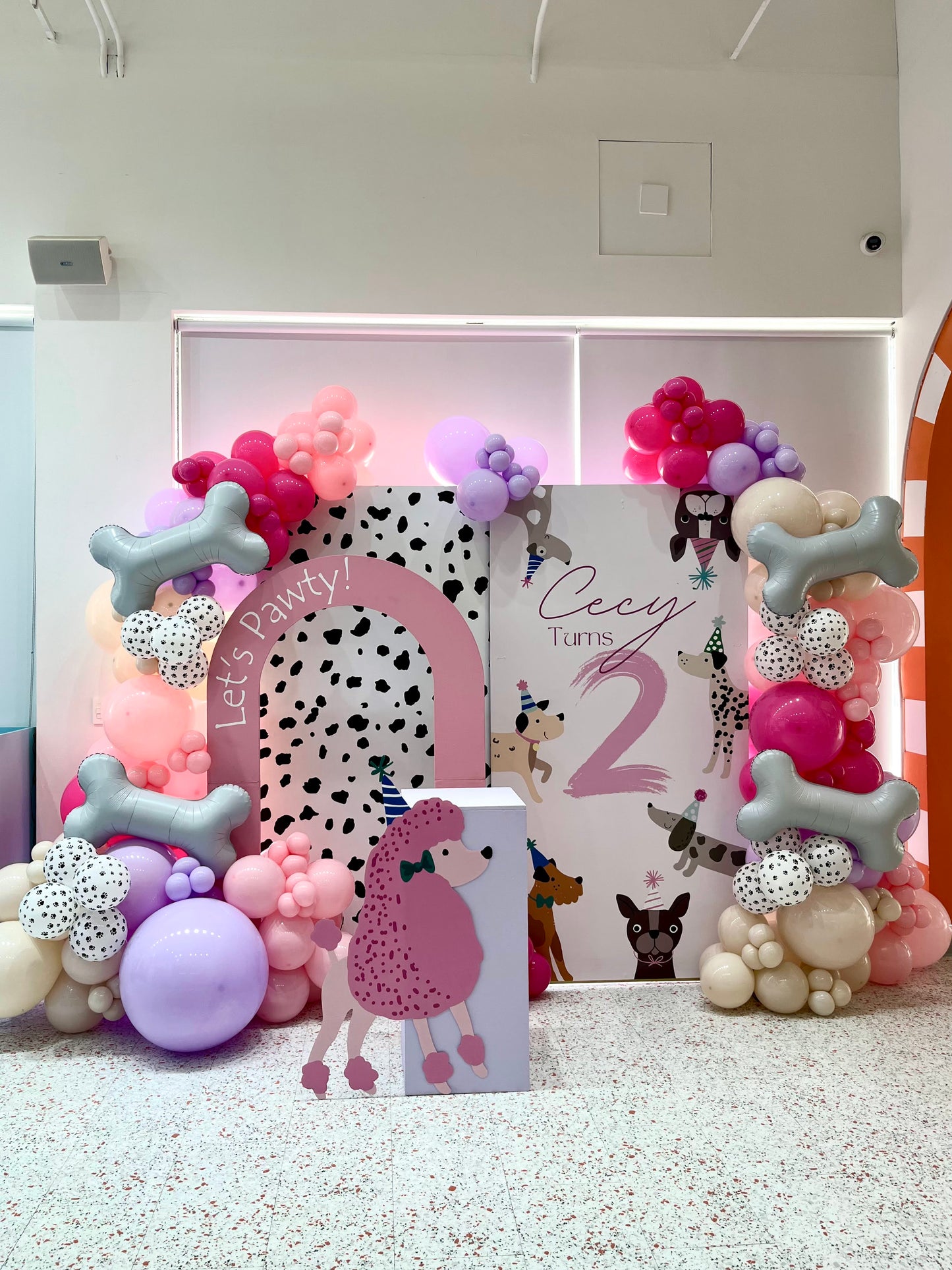 Decoración Let's Pawty!