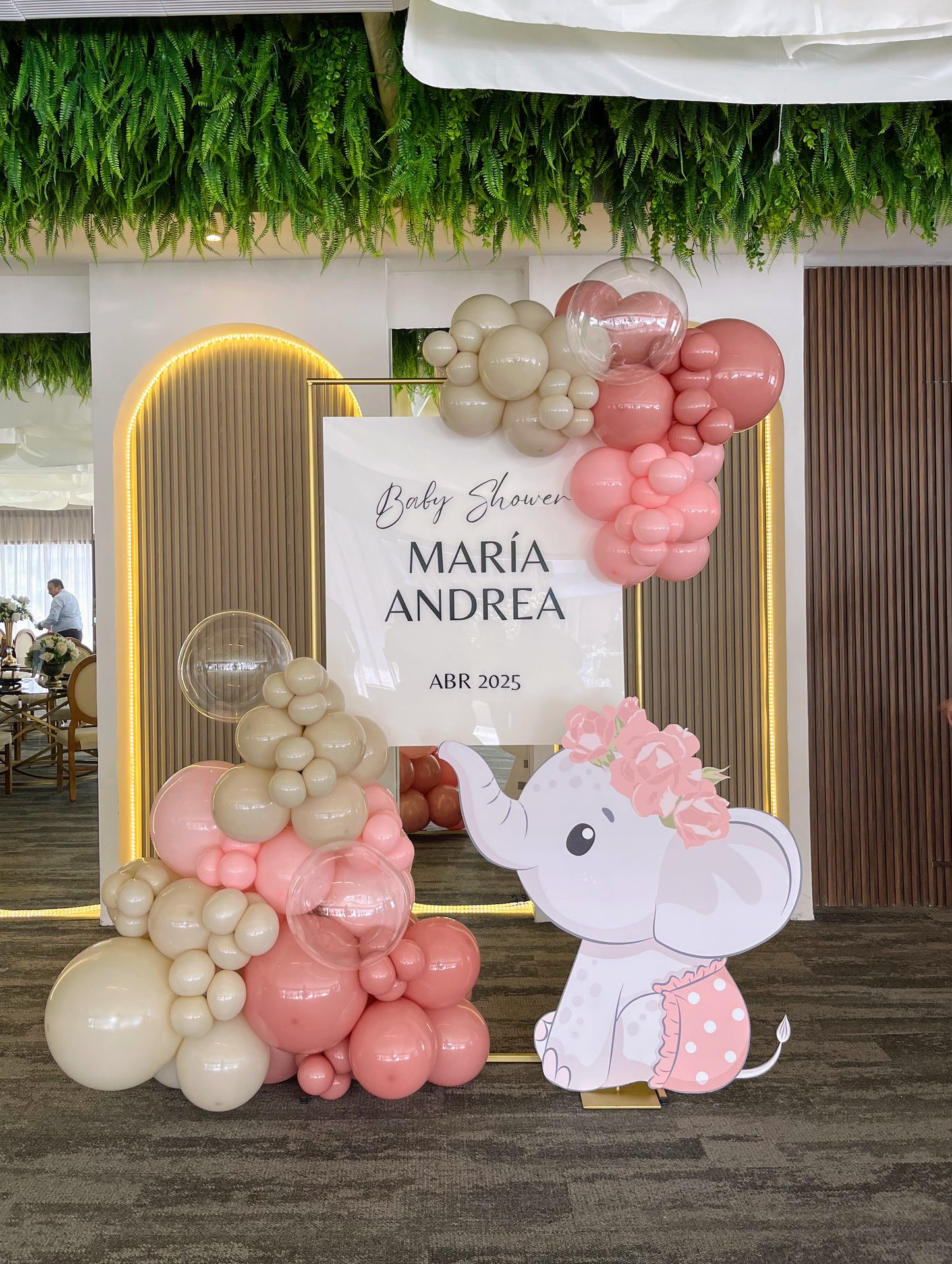 Cuadro Elefante Baby Shower