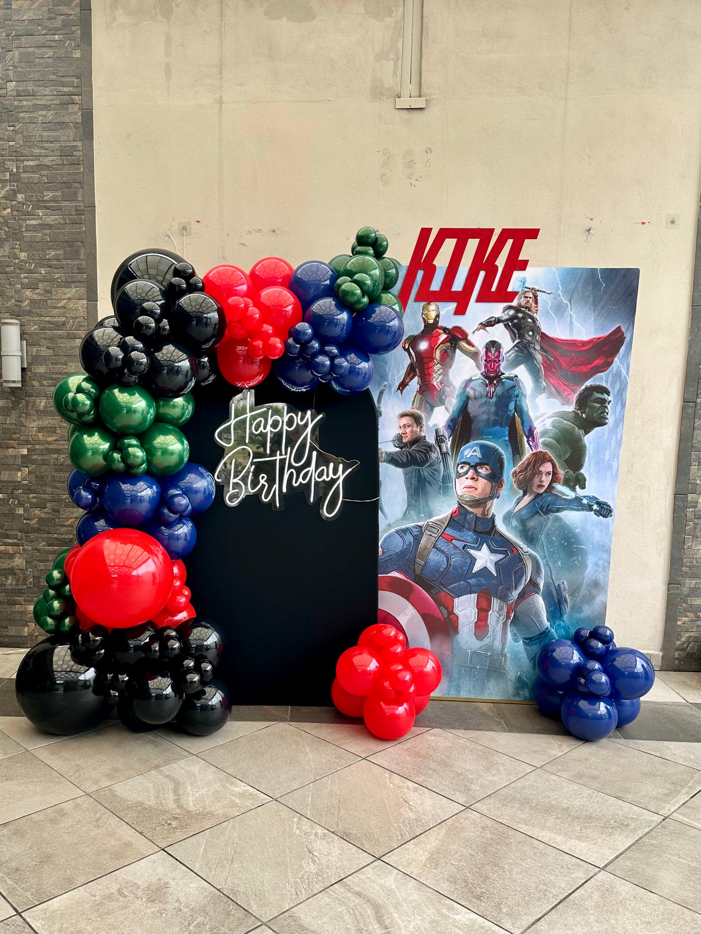 Decoración Avengers